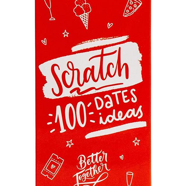 Better Together Scratch 100 Date Ideas For Couples – Scratch Off Mystery Relationship Date Night Card Game For Him Her, Husband, Boyfriend, Wife, Girlfriend, Fiancé – Valentine’s Day, Anniversary Wedding Engagement Gift