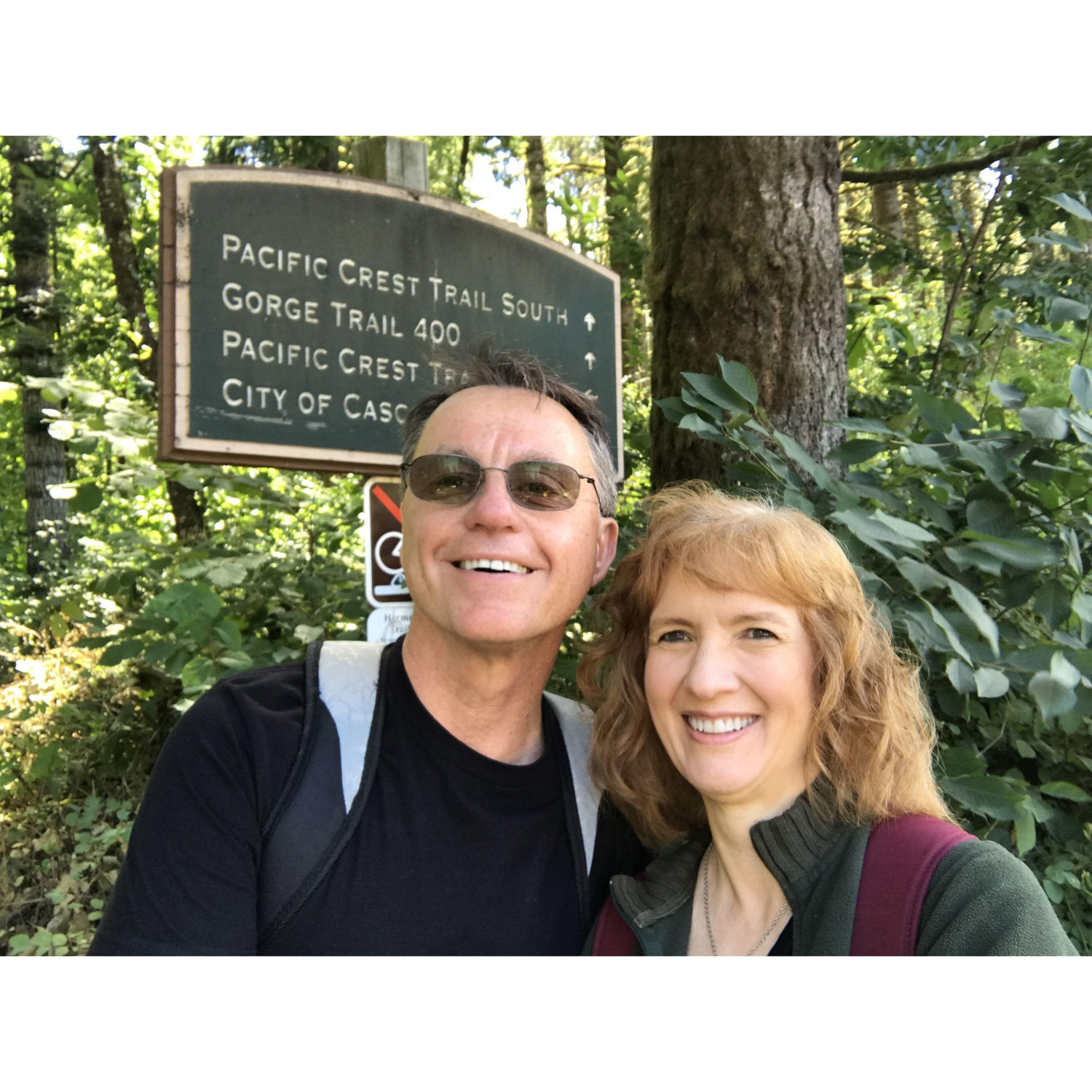 We both like to hike!
