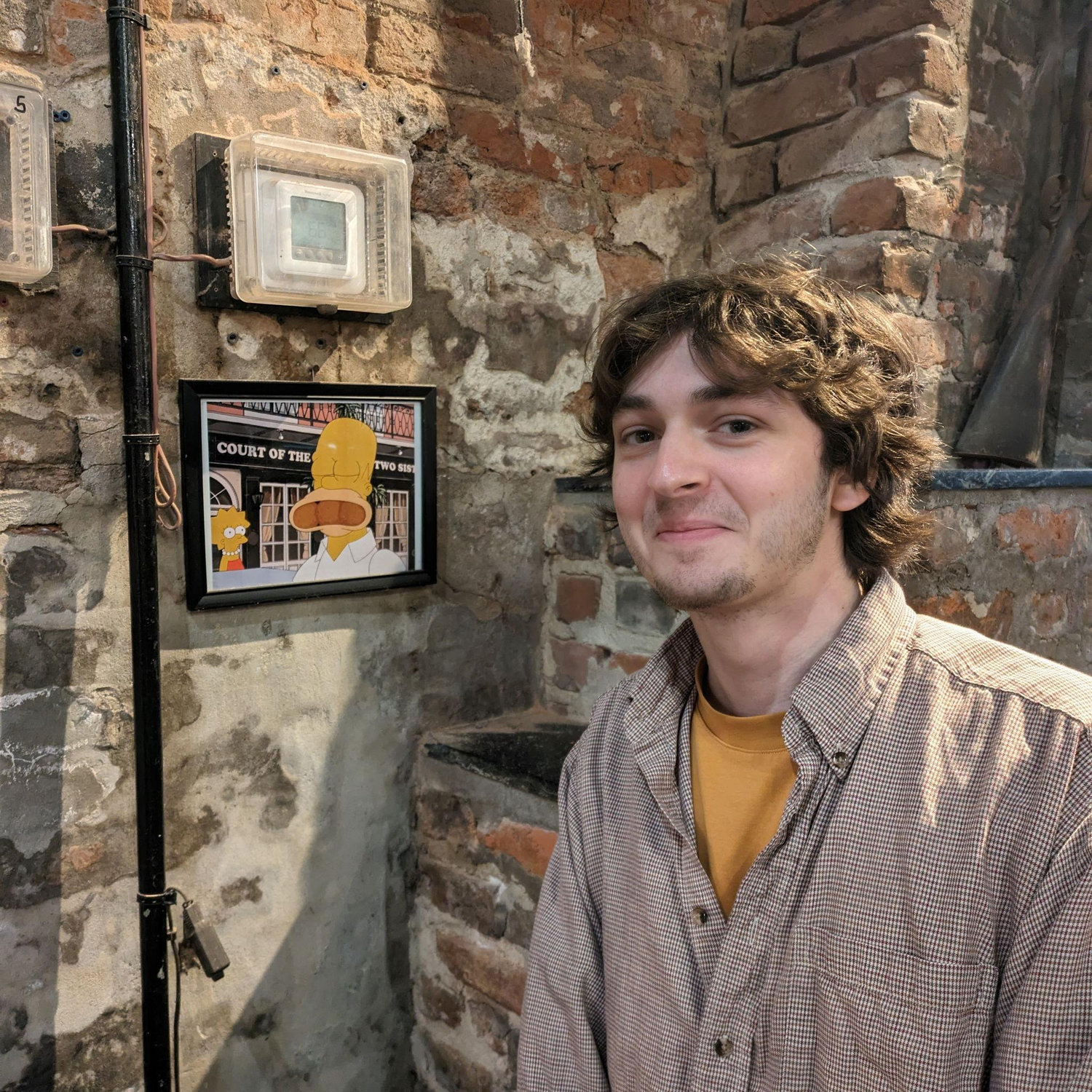 Jack and the inspiration for our trip to New Orleans