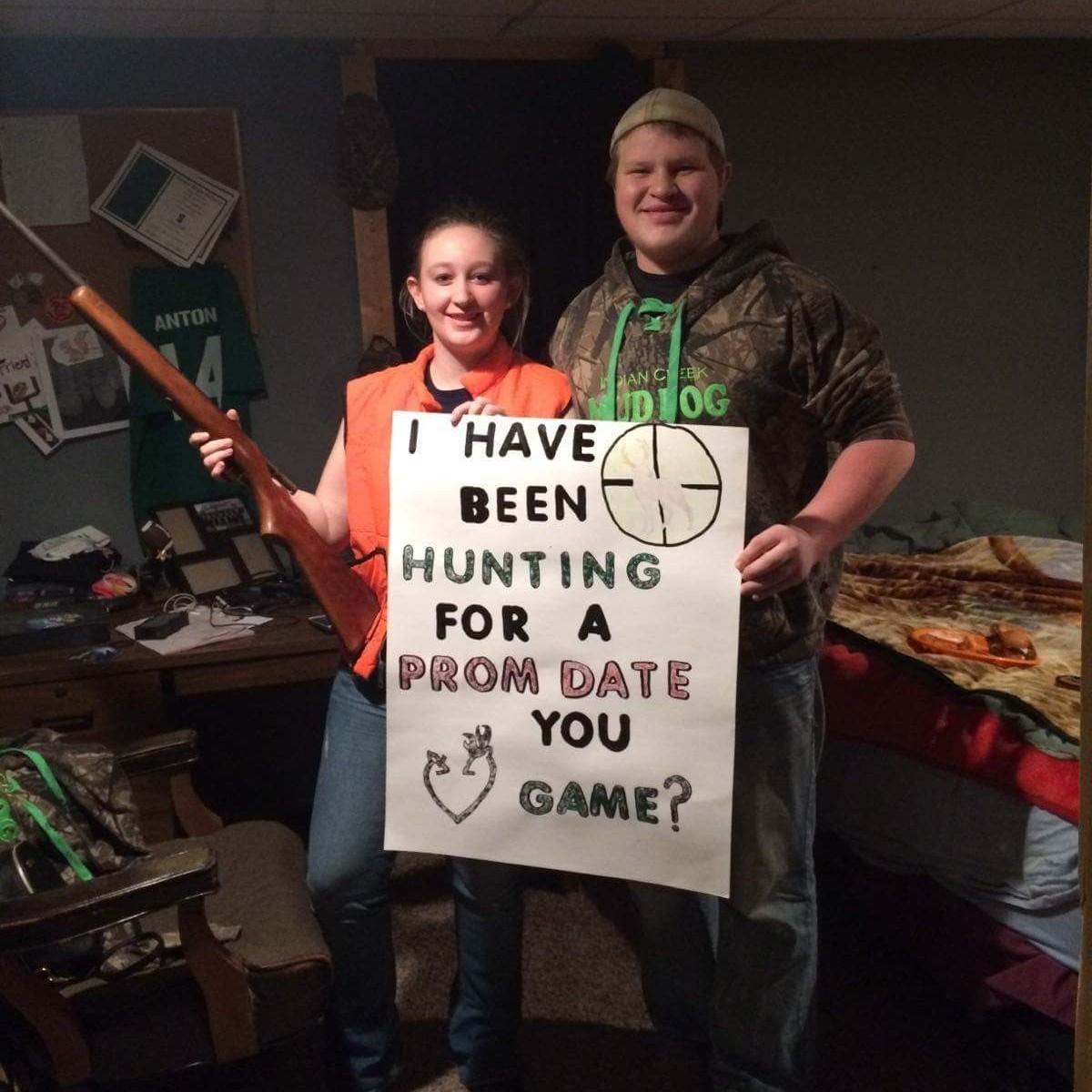 she asked him to prom
