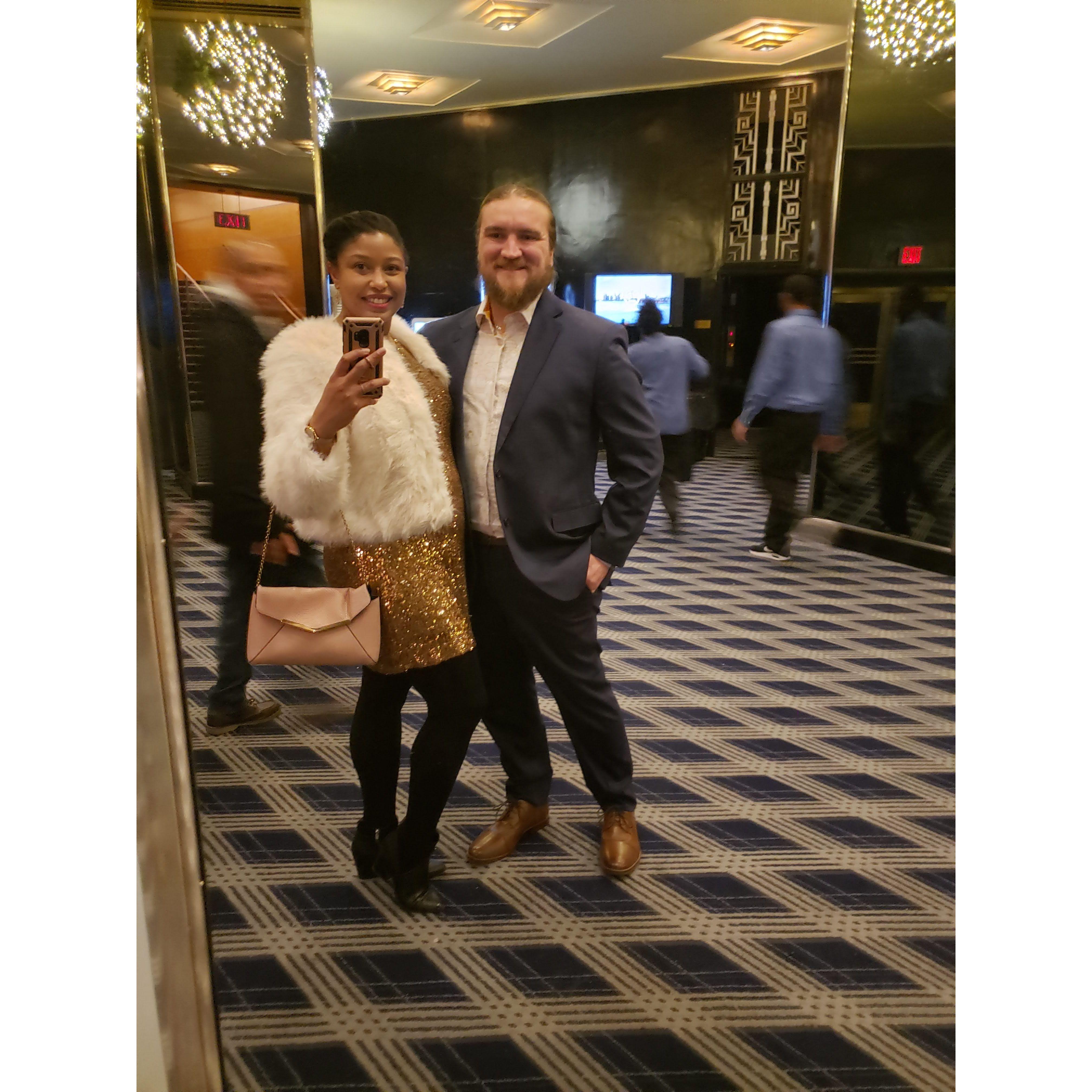 And tickets to the Rockettes! I was over the moon excited to see these women live for the first time after years of idolizing them. And it was more magical than I could have ever imagined.