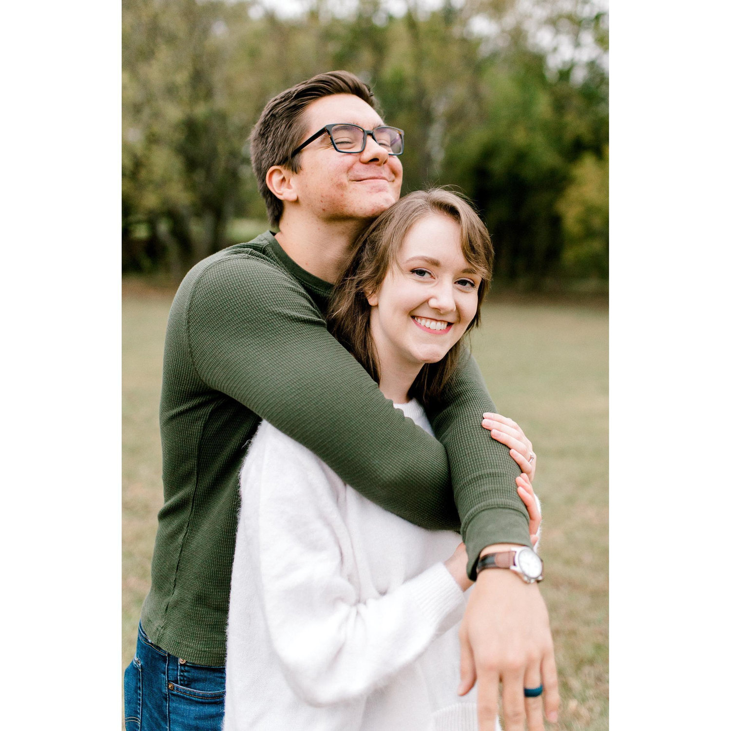 Engagement Photos taken by Rachel Gilster in November 2020.