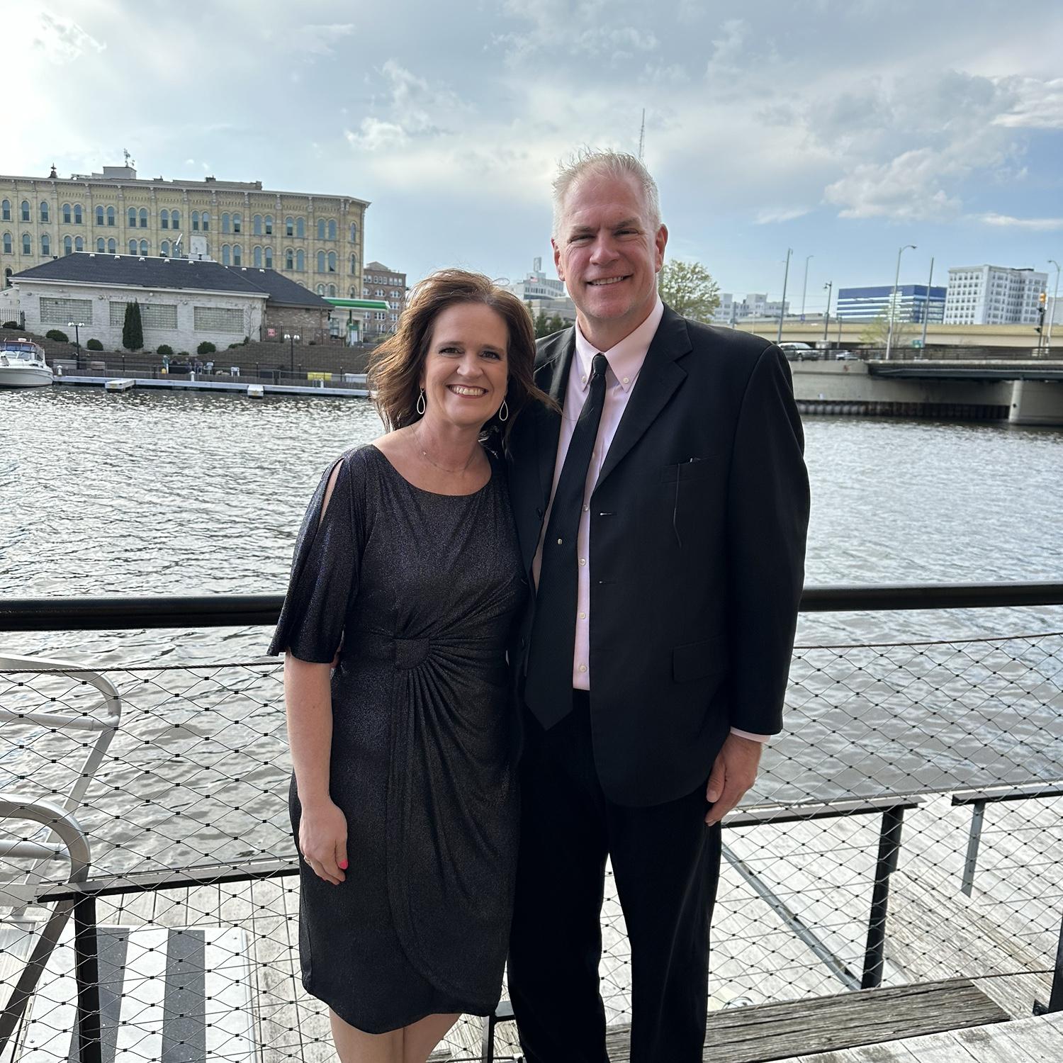 4/27/24 celebrating Betsy’s cousin’s wedding in Milwaukee