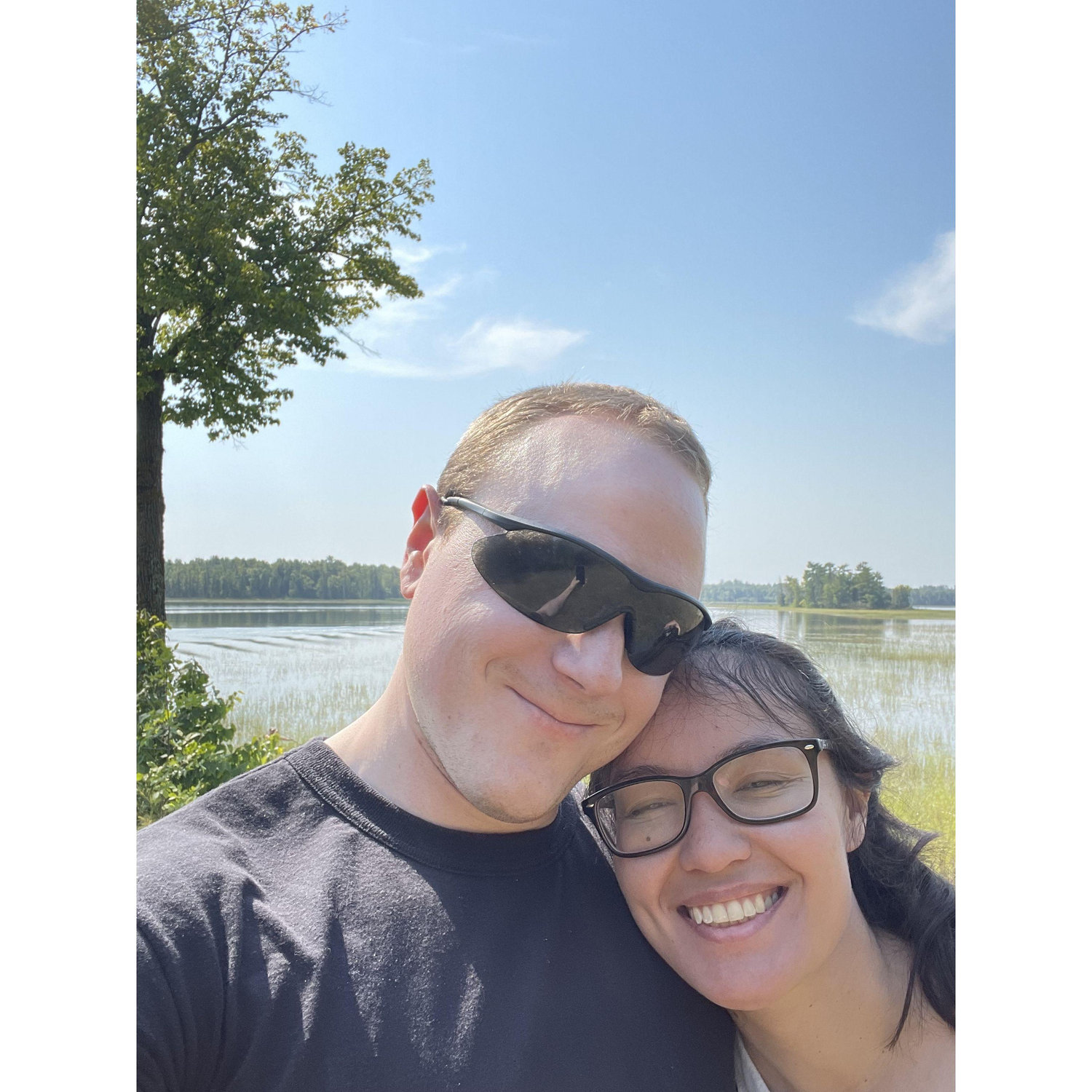 First time up north together at the head of Mississippi