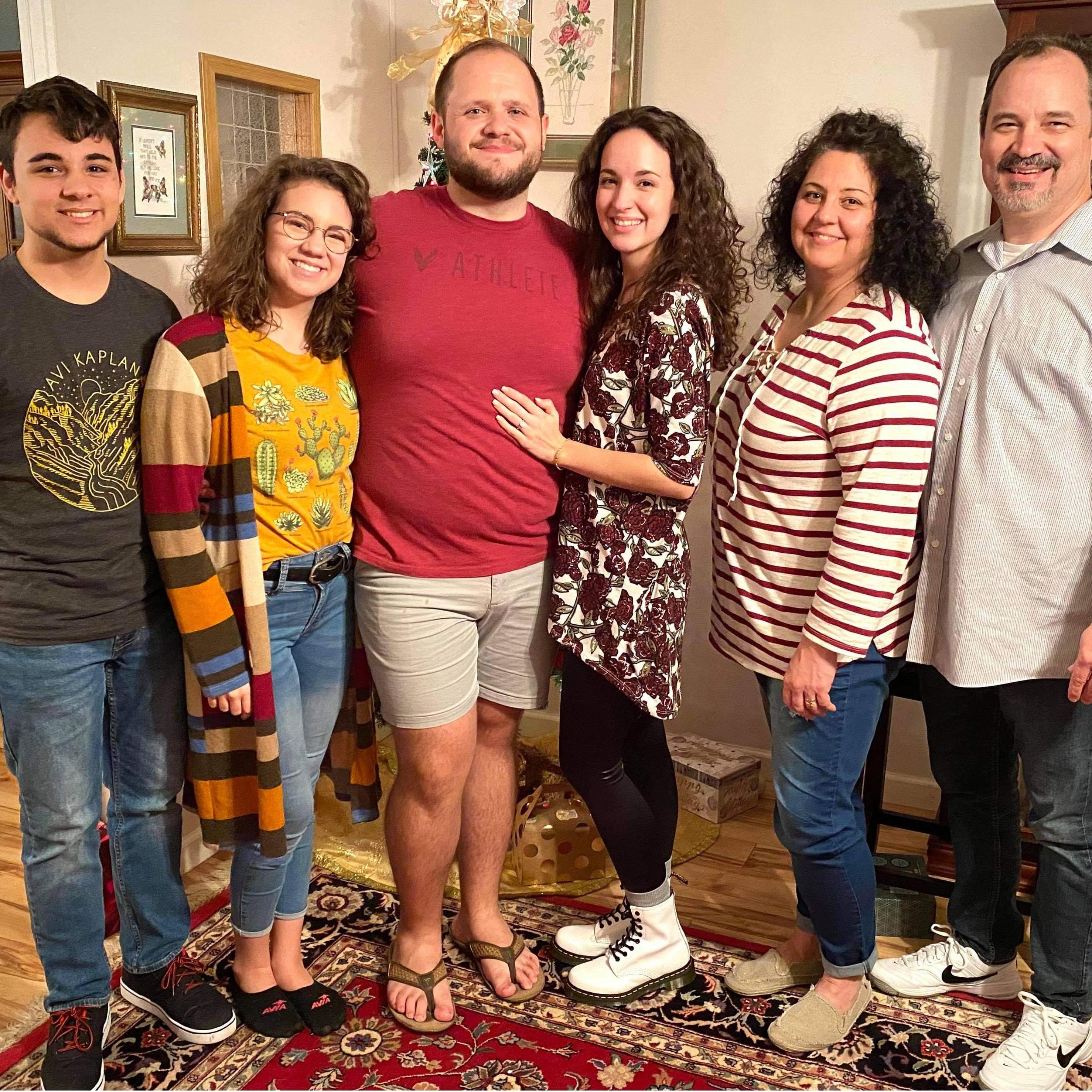 Christmas Eve! Smith family photo!