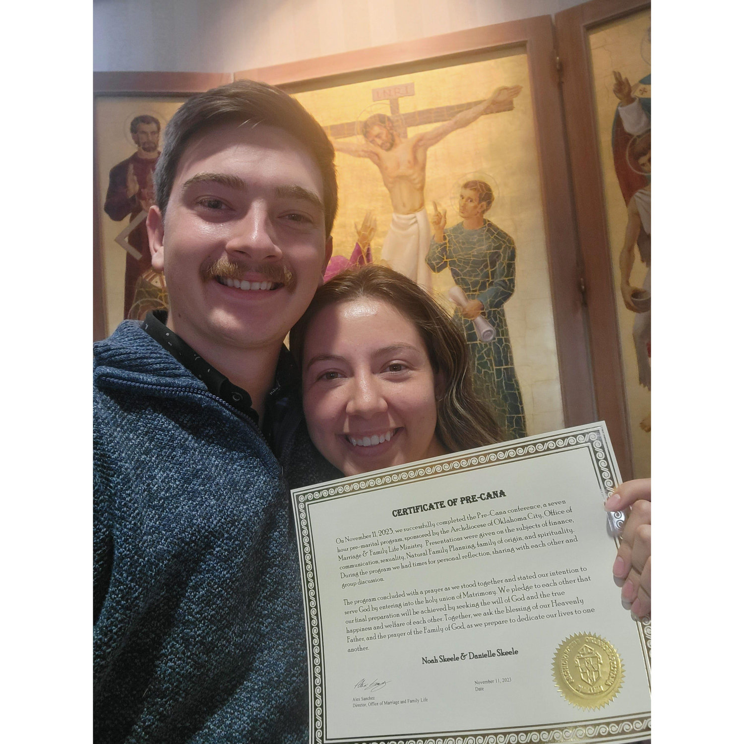 Starting our Marriage through the church