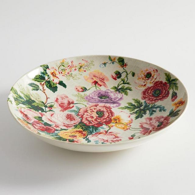 Meadow Floral Stoneware Serving Bowl