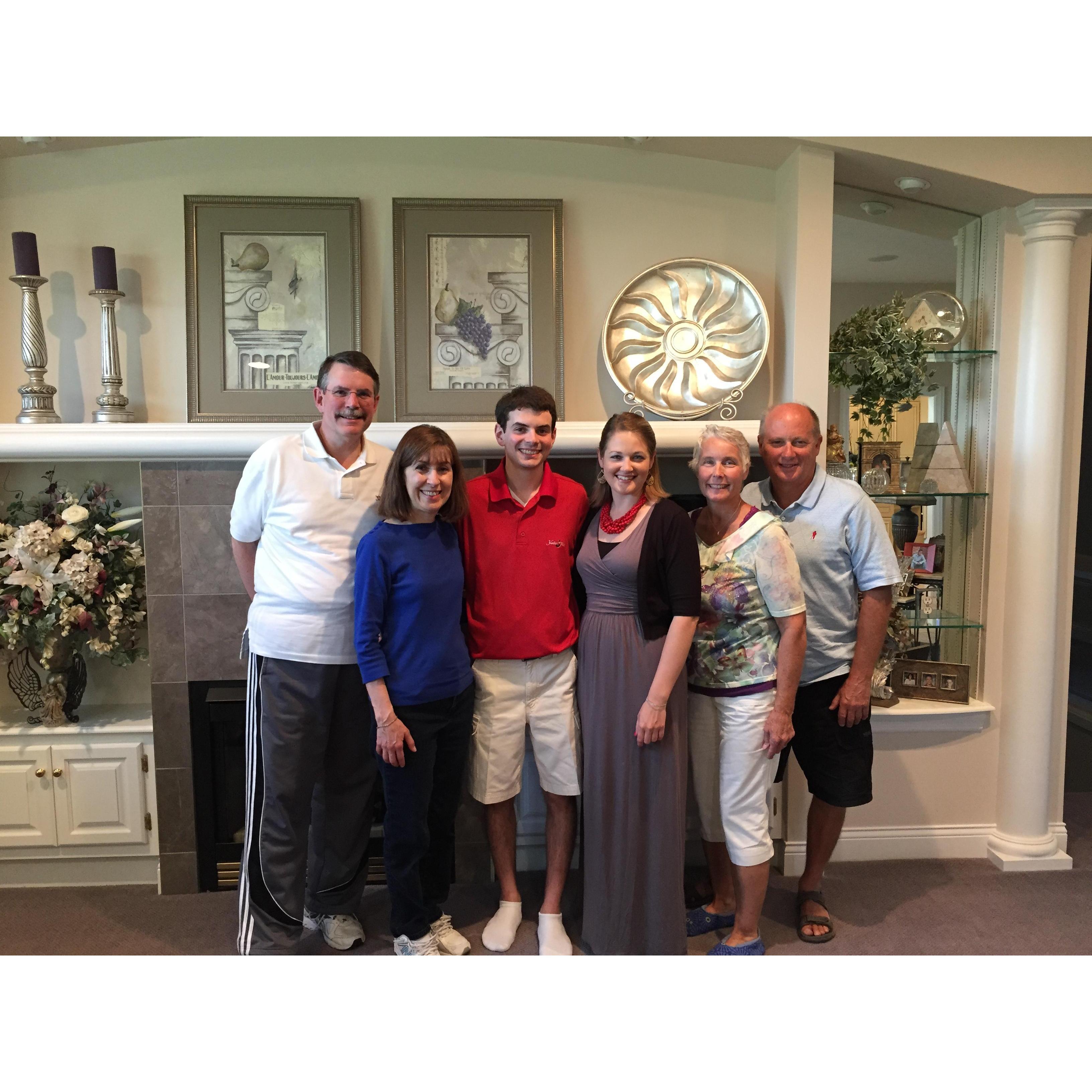 May 2015 - Centerville, Ohio - A weekend with our parents