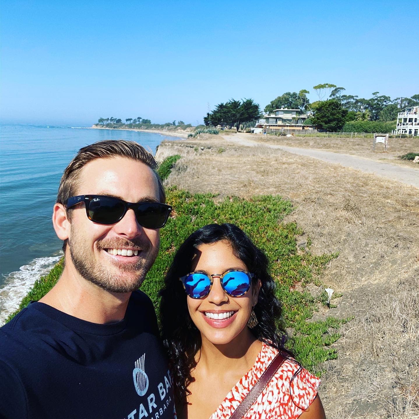Our first trip together was in September 2020 to Santa Barbara and we stopped to visit our alma mater UCSB, go gauchos!