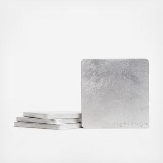 Aluminum Coaster, Set of 4