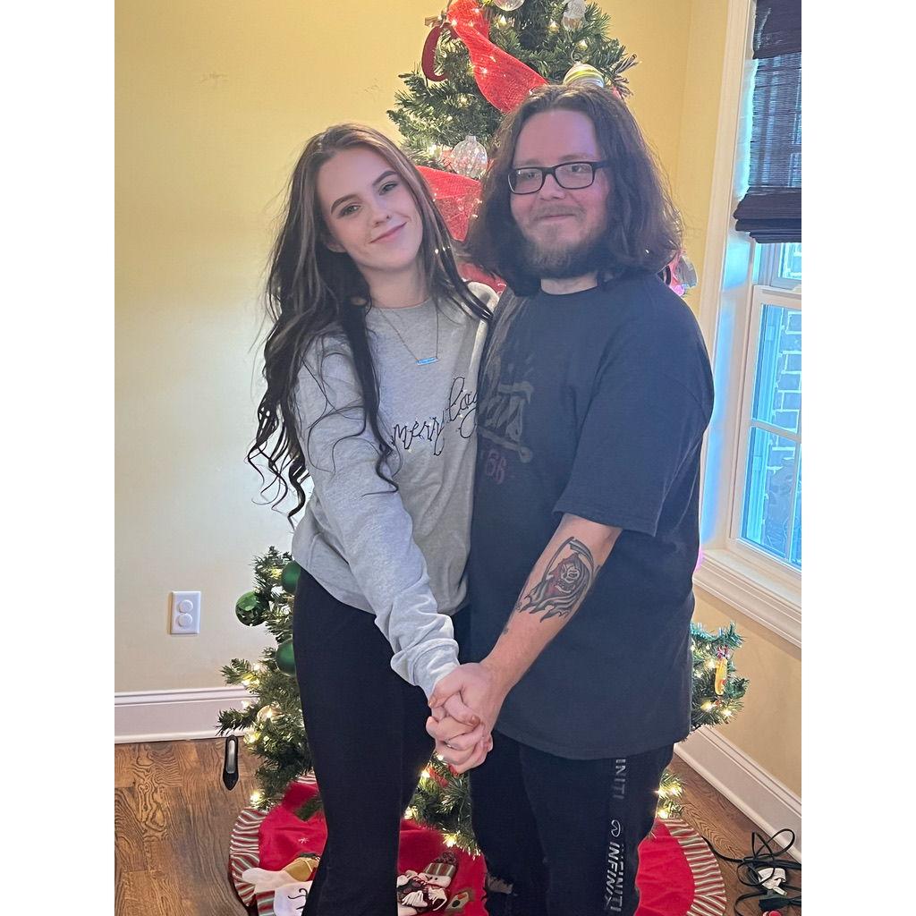 December 2022. Christmas at Blake's parents.