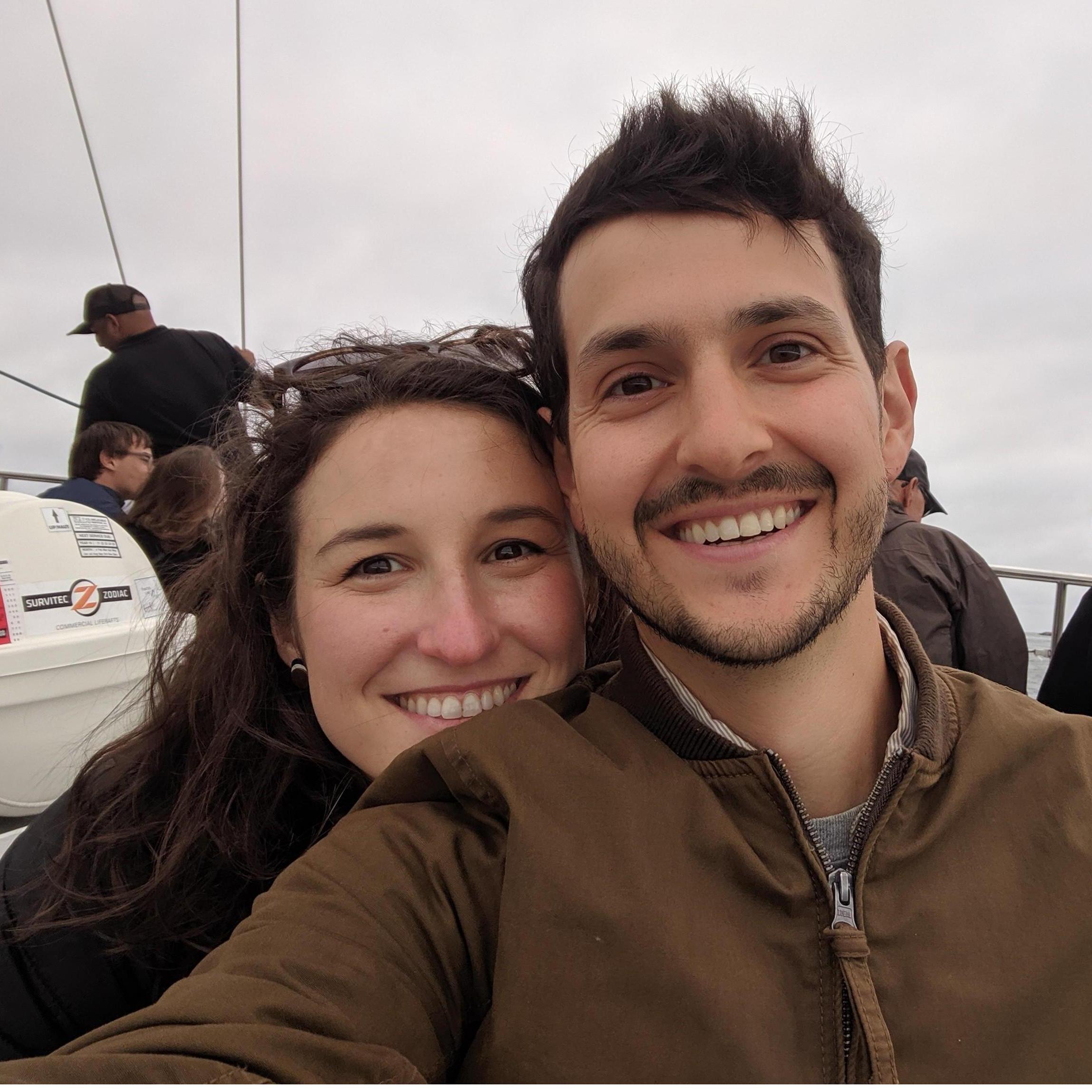 Allie's 30th birthday wine tasting sailing surprise!