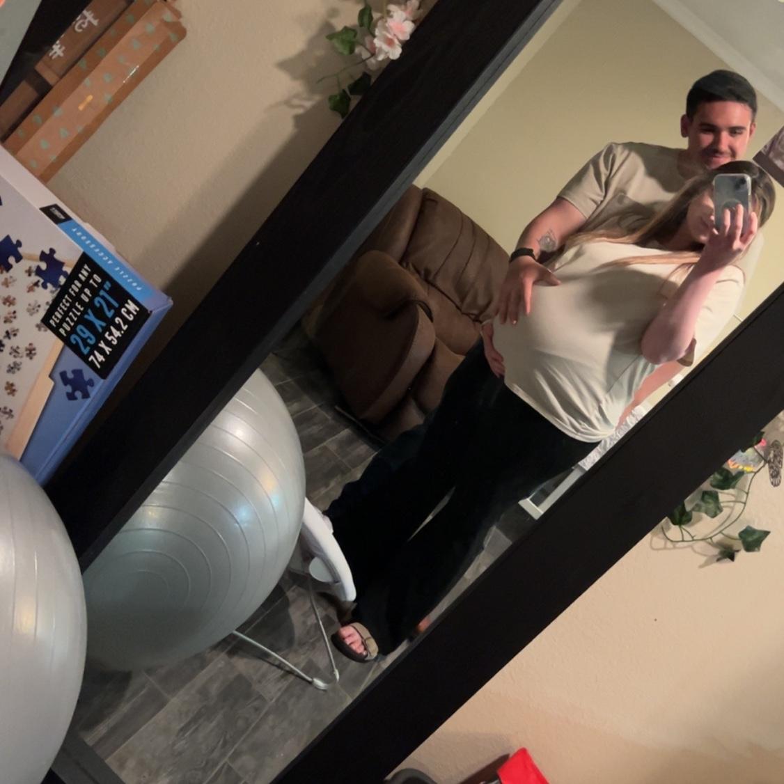 The day before we had Dakota and conveniently our 1st anniversary