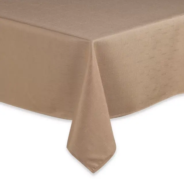 Basics 70-Inch Round Tablecloth in Camel
