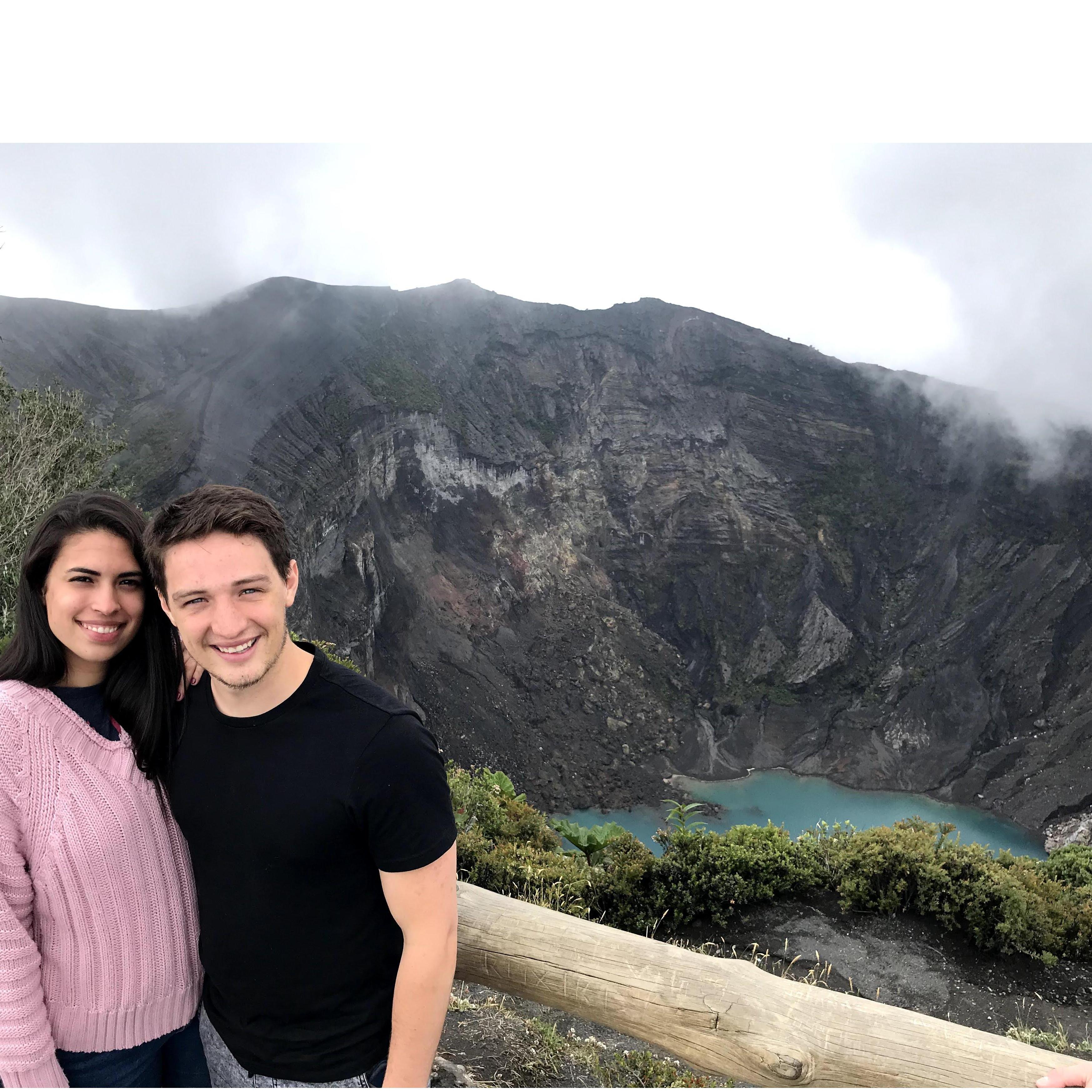Parker goes to Costa Rica for the first time