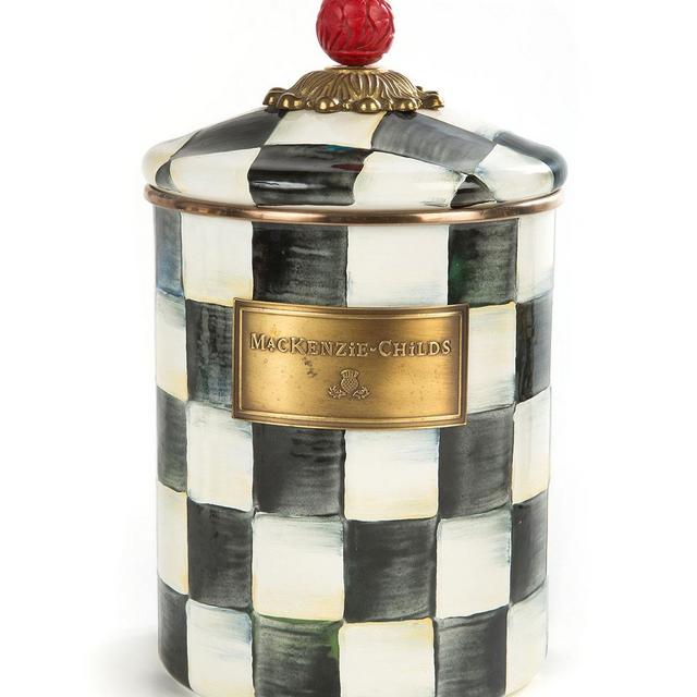 MacKenzie-ChildsCourtly Check Medium Canister