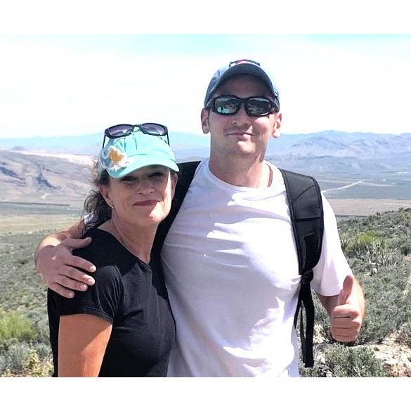 Marcia & Steve - Las Vegas Hike (w/steve's wife Katie)