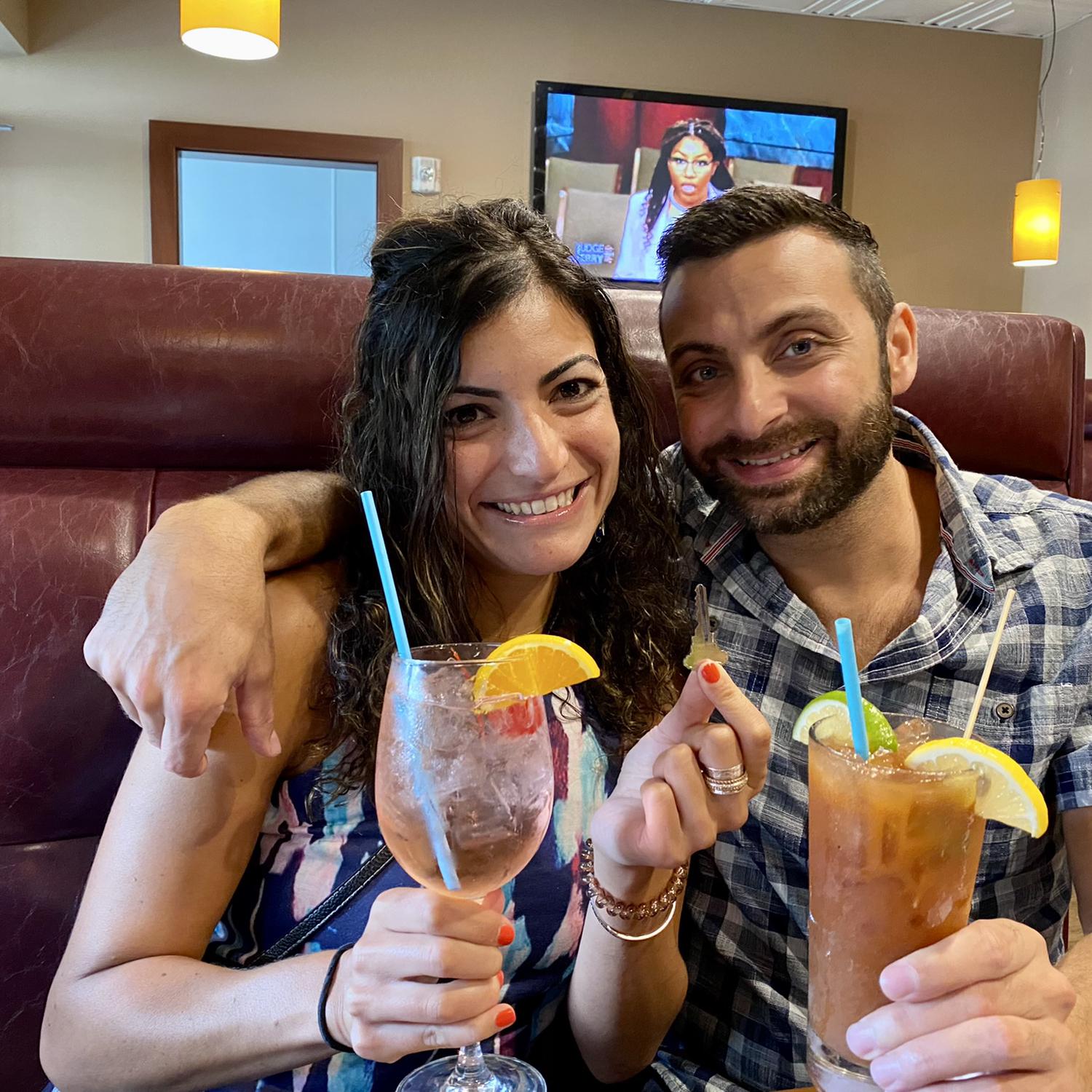 Closing day on our first home together