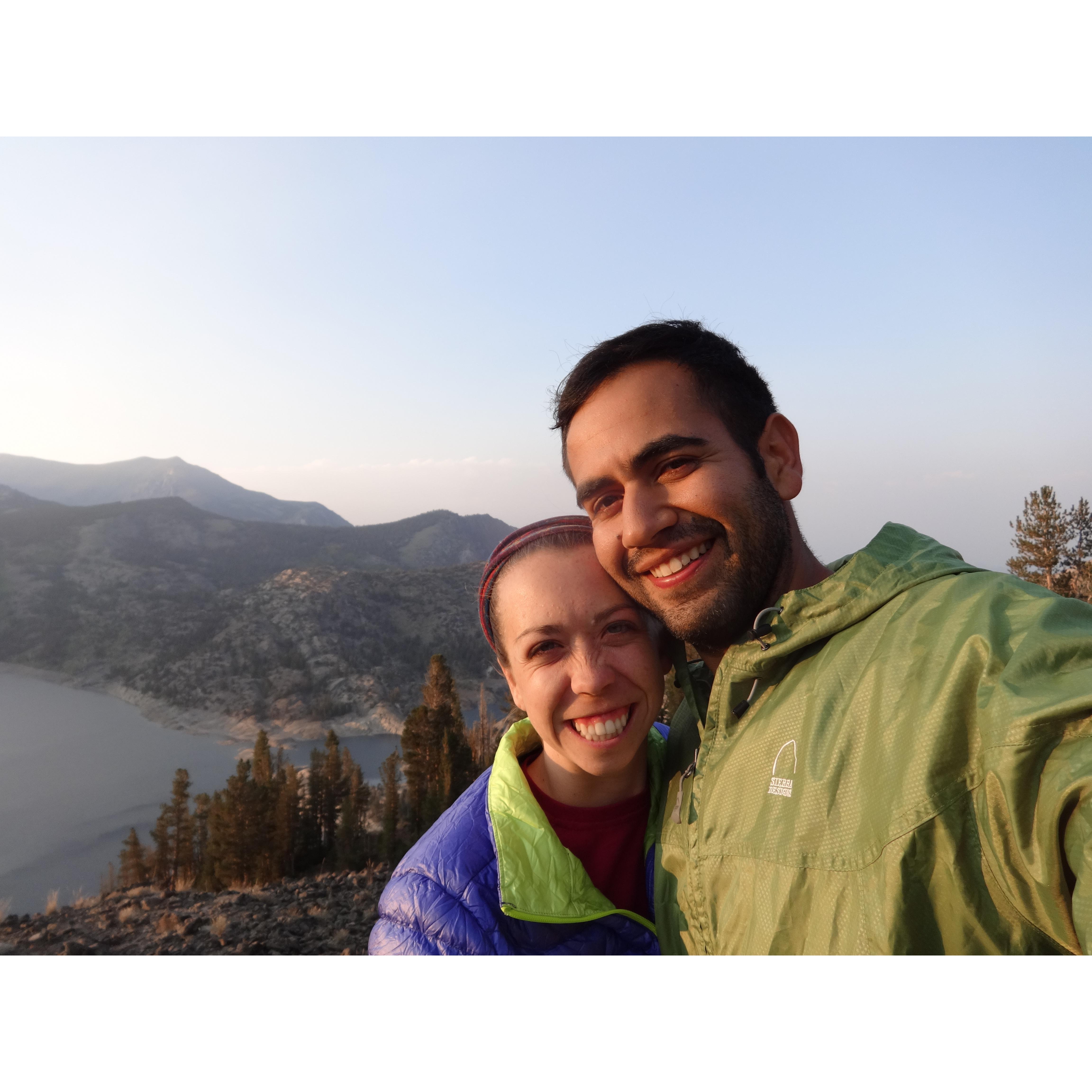 backpacking Rush Creek in the Sierras, 2015