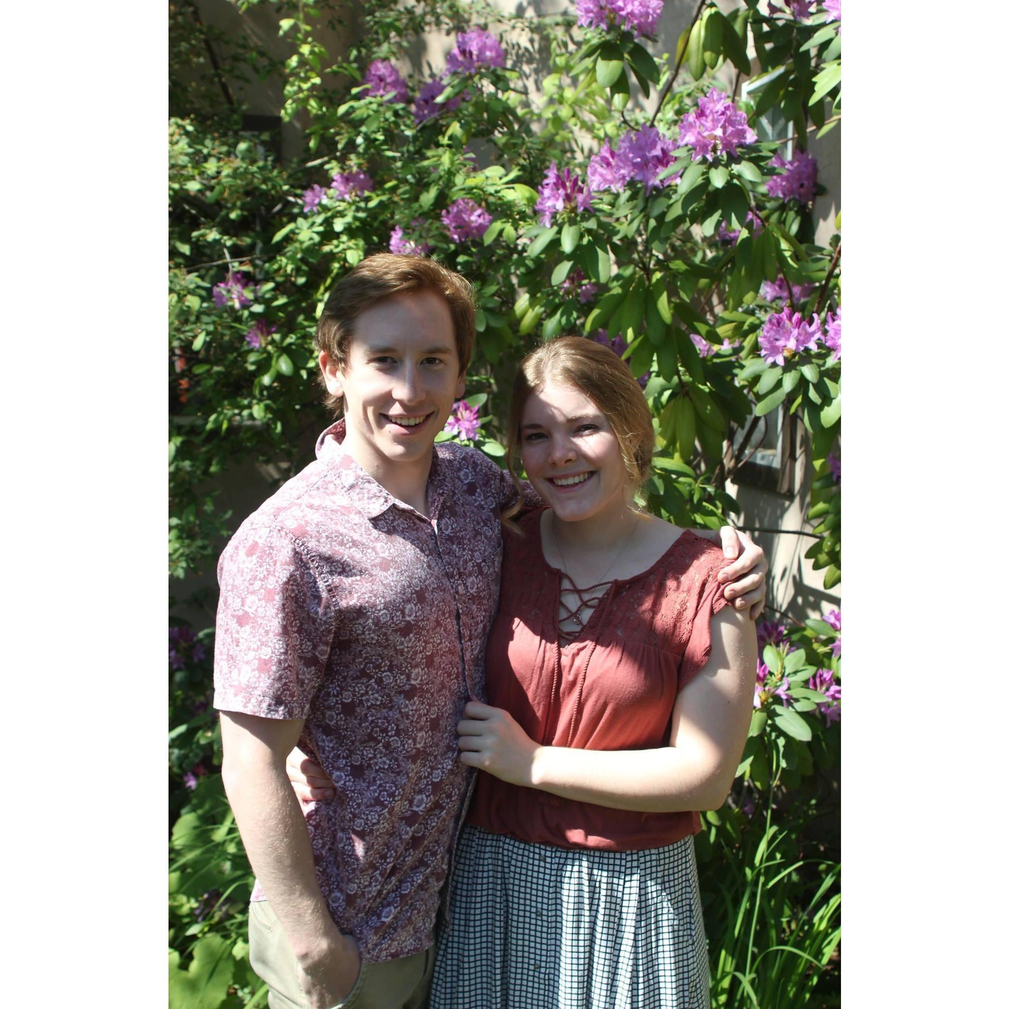 Our third year anniversary! (2016)