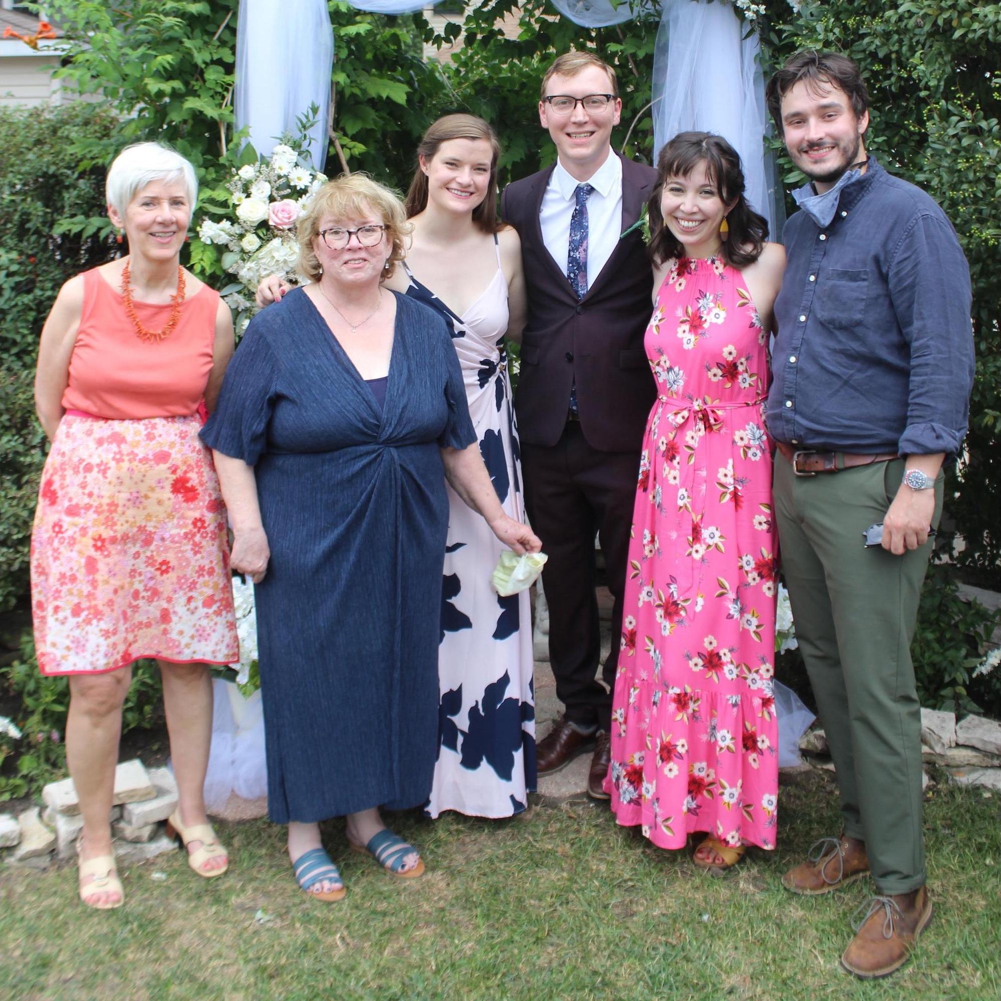 Anna and Tim's wedding, 2020