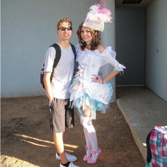 Our first Halloween together - he did NOT know what he was getting himself into haha!! 2010