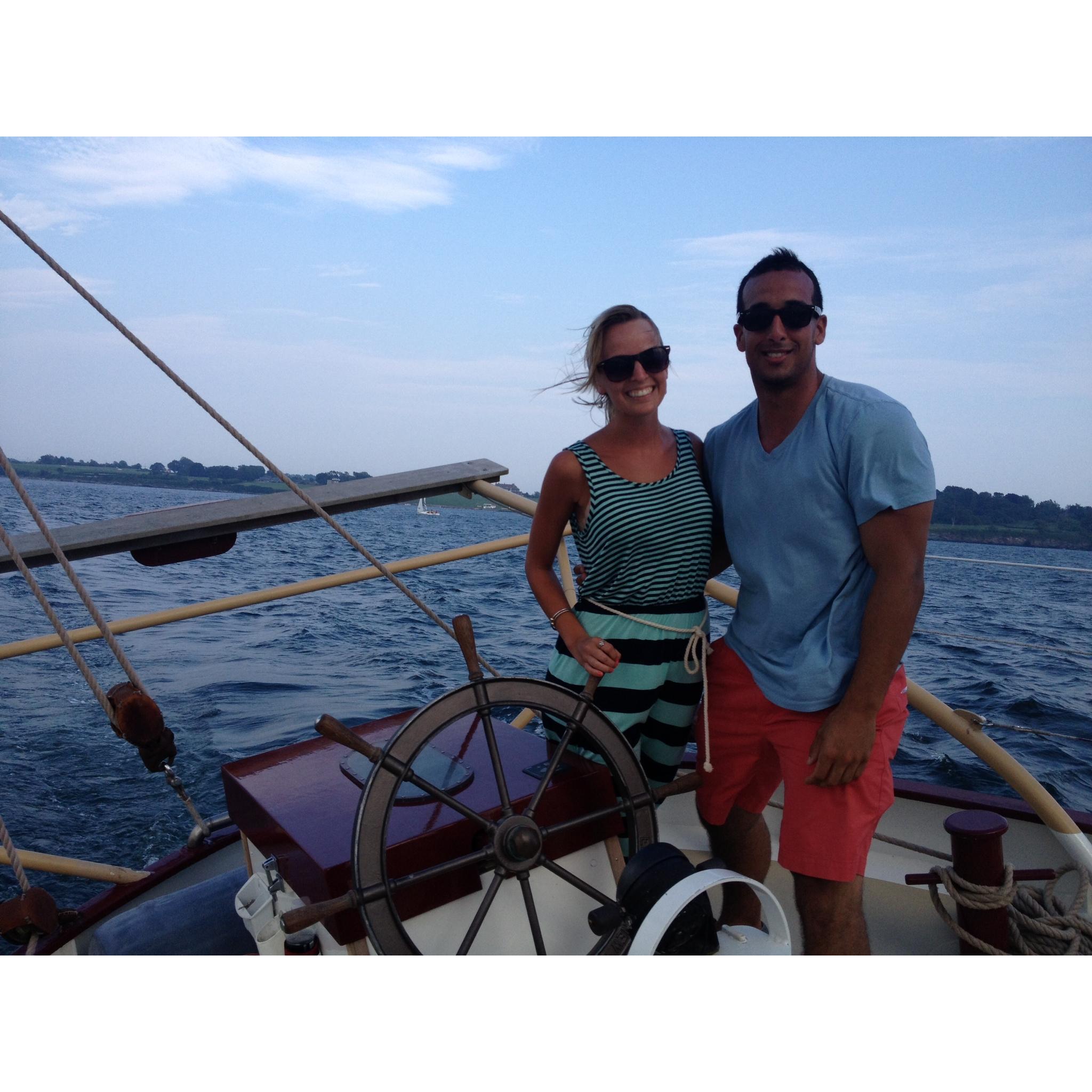 Sunset sails