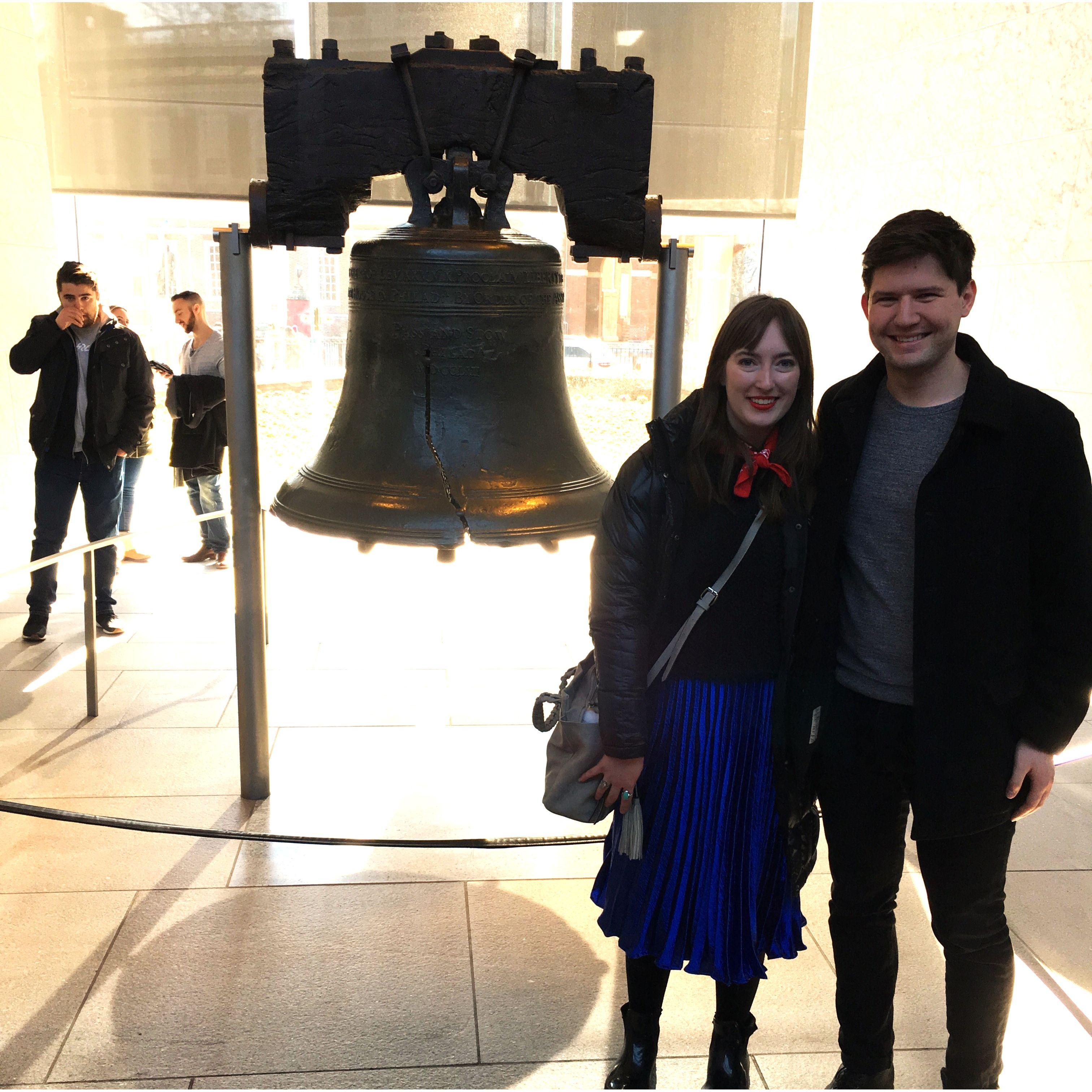 Our first photo together!