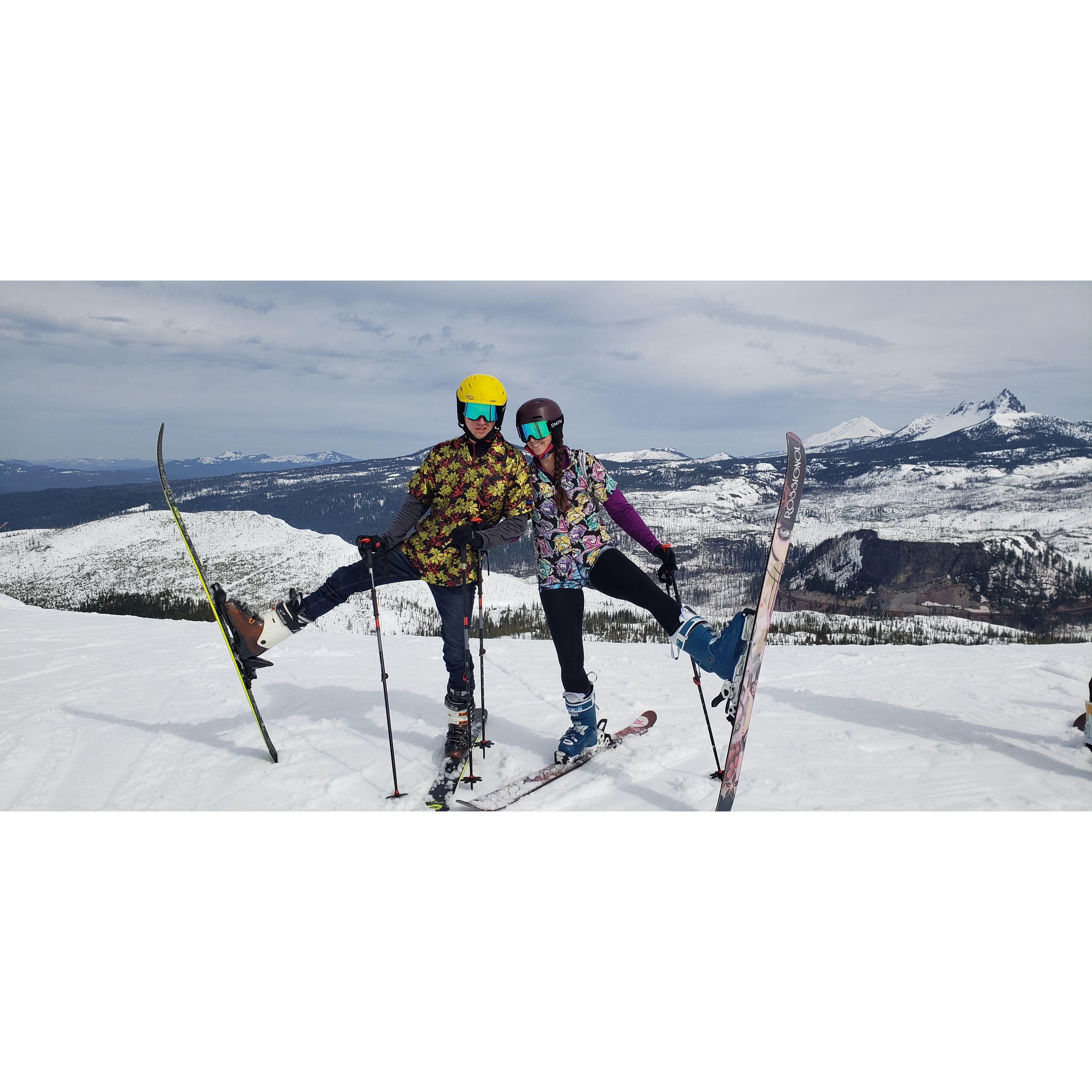 Skiing!