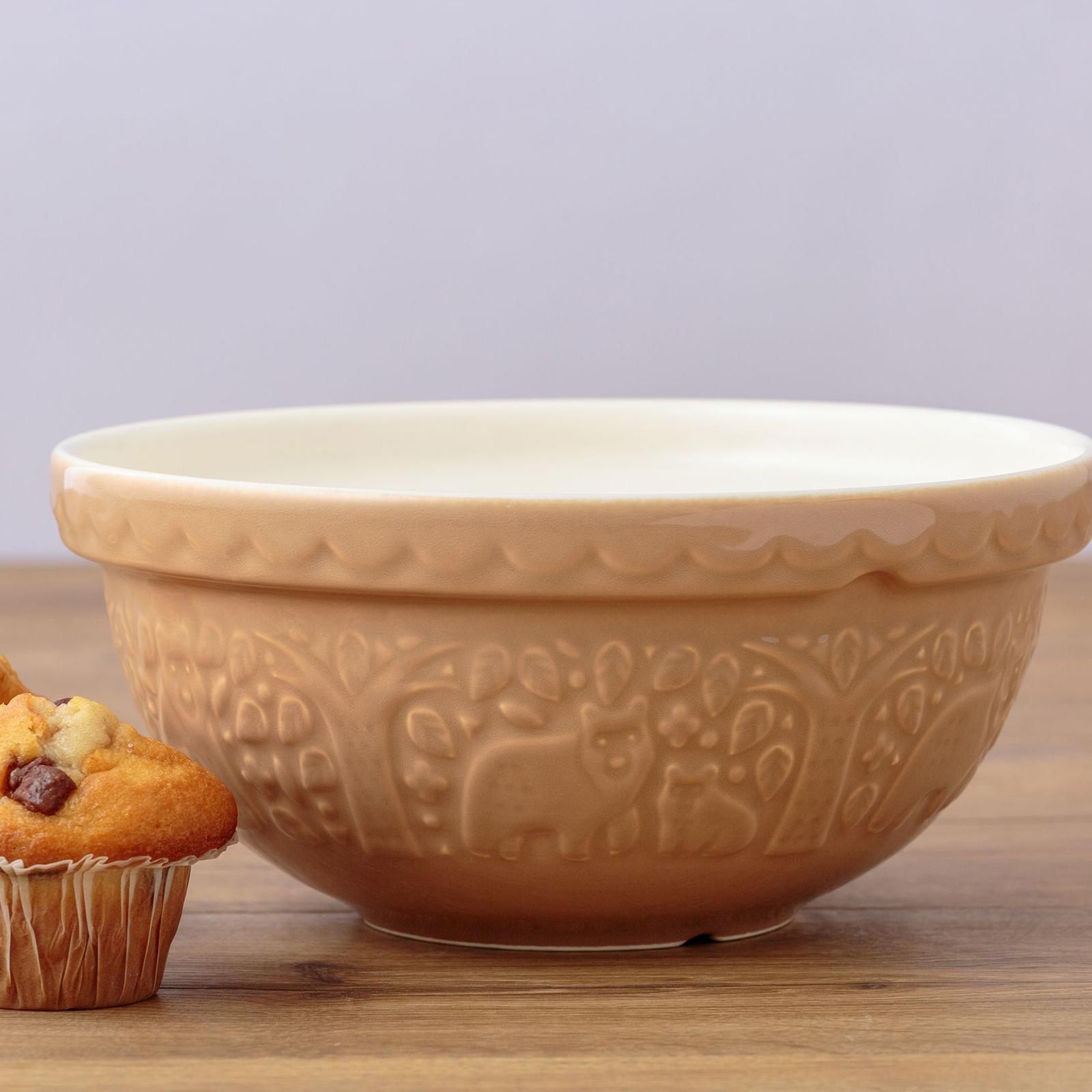 Mason Cash, In the Forest Bear Mixing Bowl | Zola