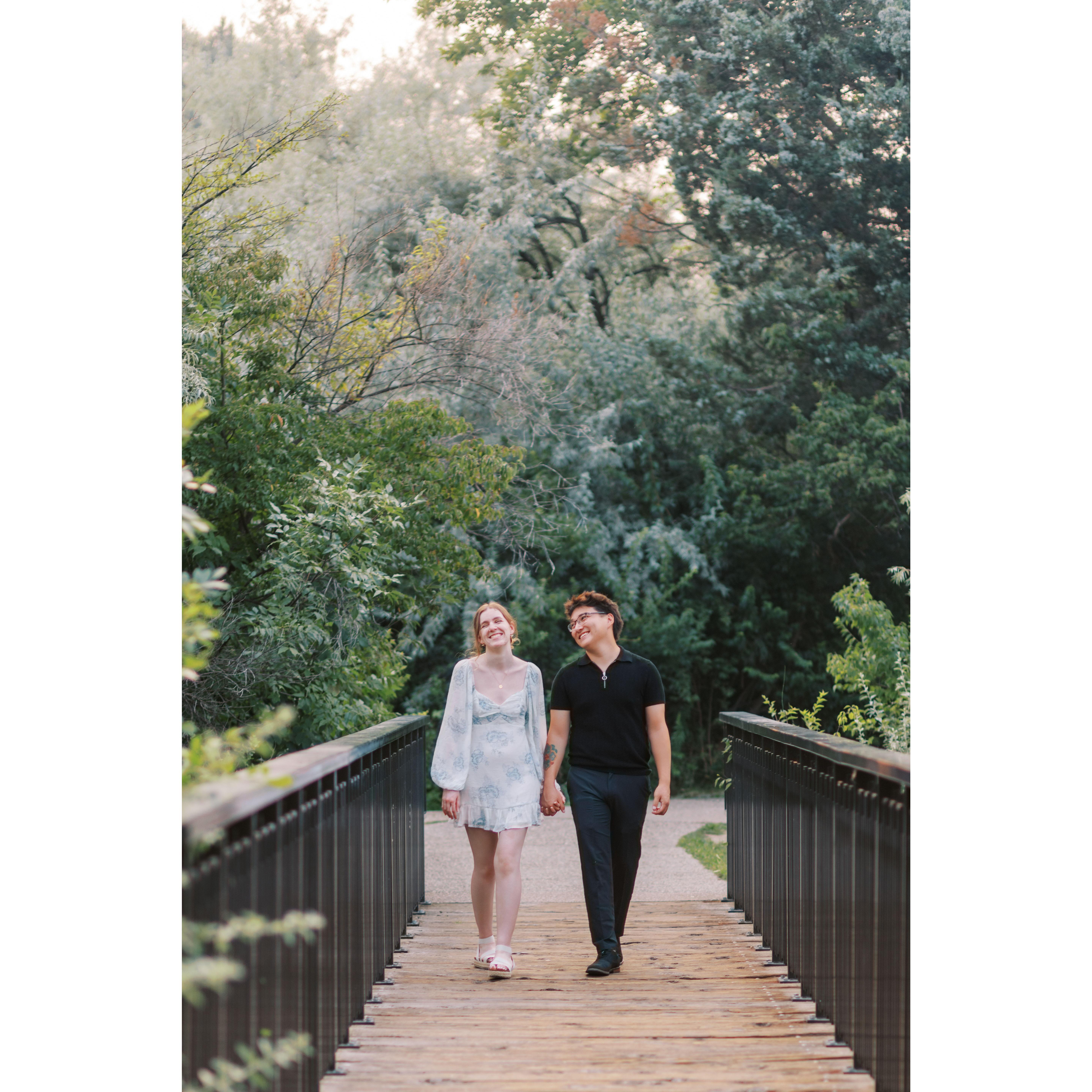 Engagement photo shoot :)