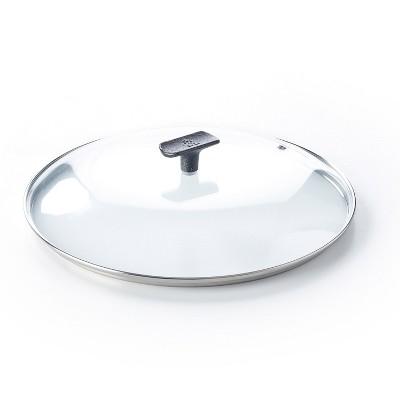 BK Cookware Black Steel 12 Inch Glass Lid