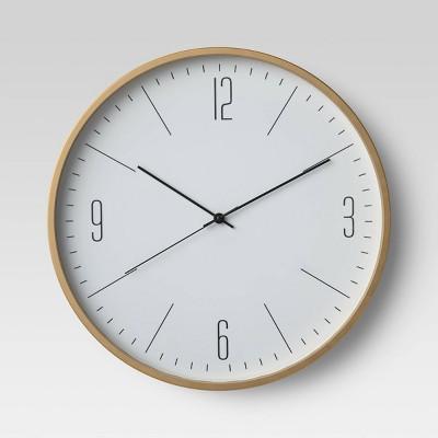 20" Brushed Brass Wall Clock - Project 62™