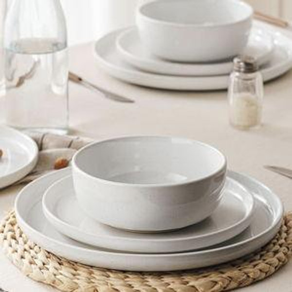 Milkyway Plates and Bowls Set, 18 Pieces Dinnerware Set