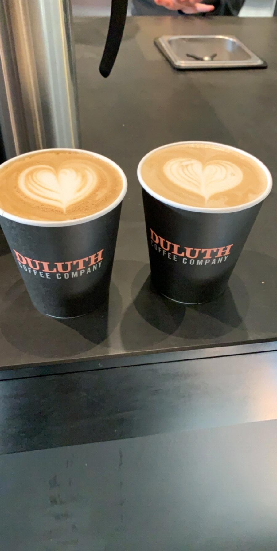 A couple favorite things: Coffee and Duluth