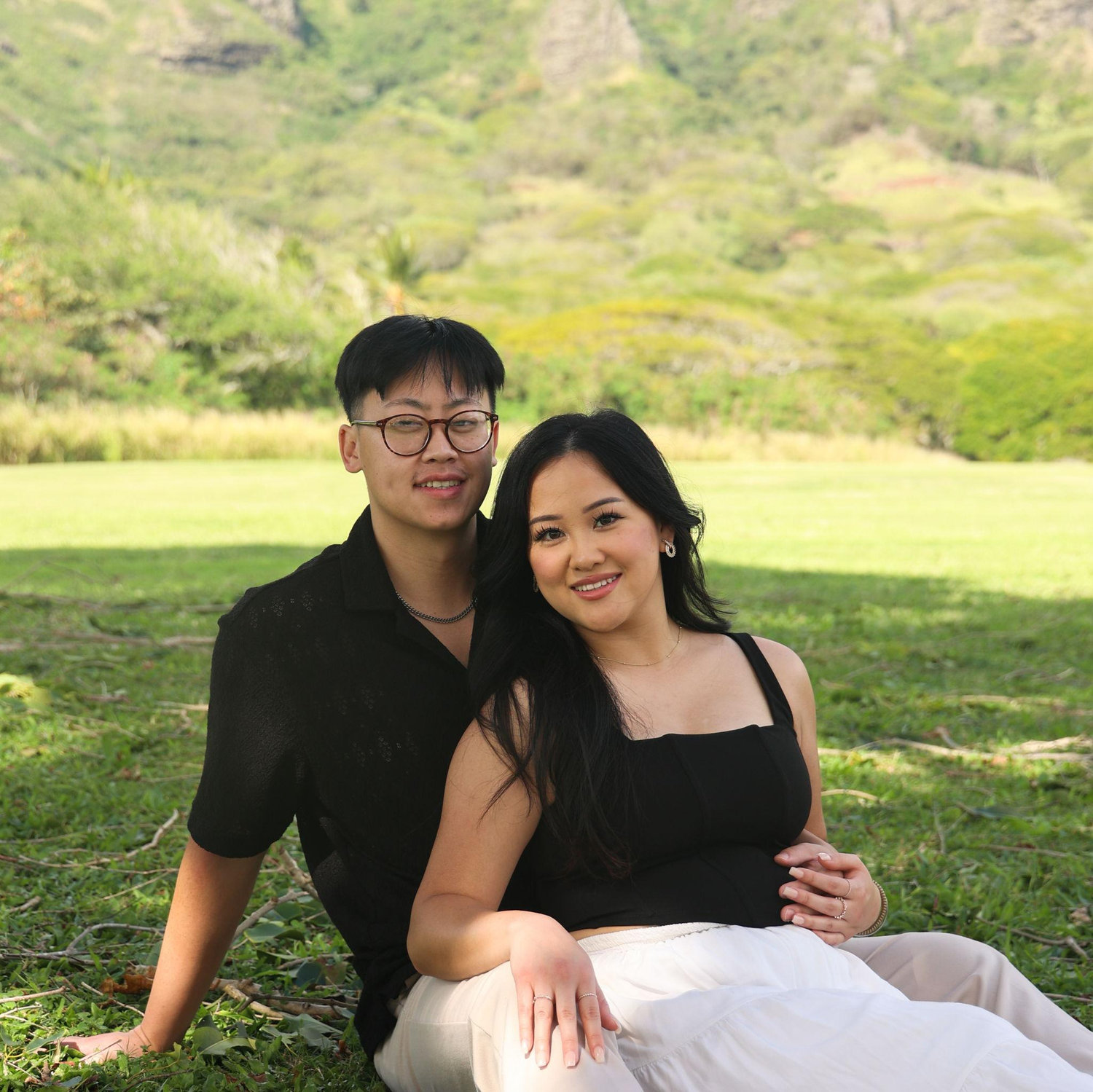We had a spontaneous photoshoot on Oahu, Hawaii!
