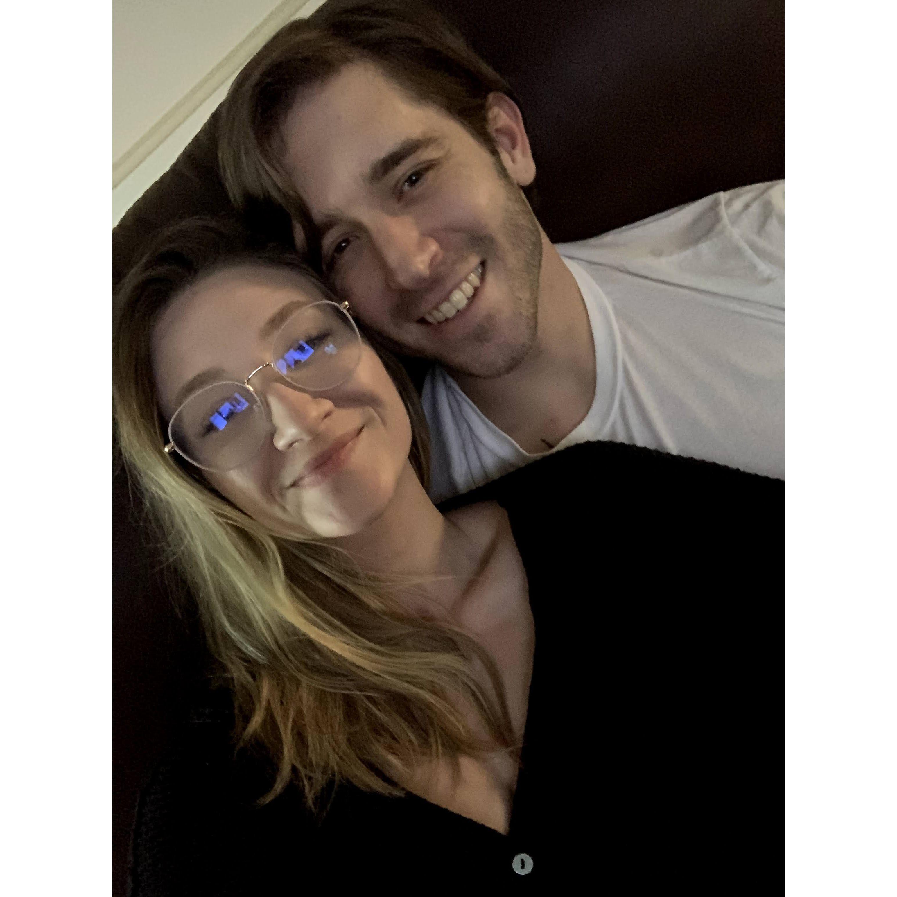 The very first photo we took together