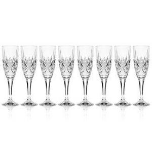 Godinger Dublin Champagne Flutes, Set of 8