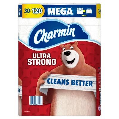 Charmin Ultra Strong Toilet Paper - 30 Mega Rolls
