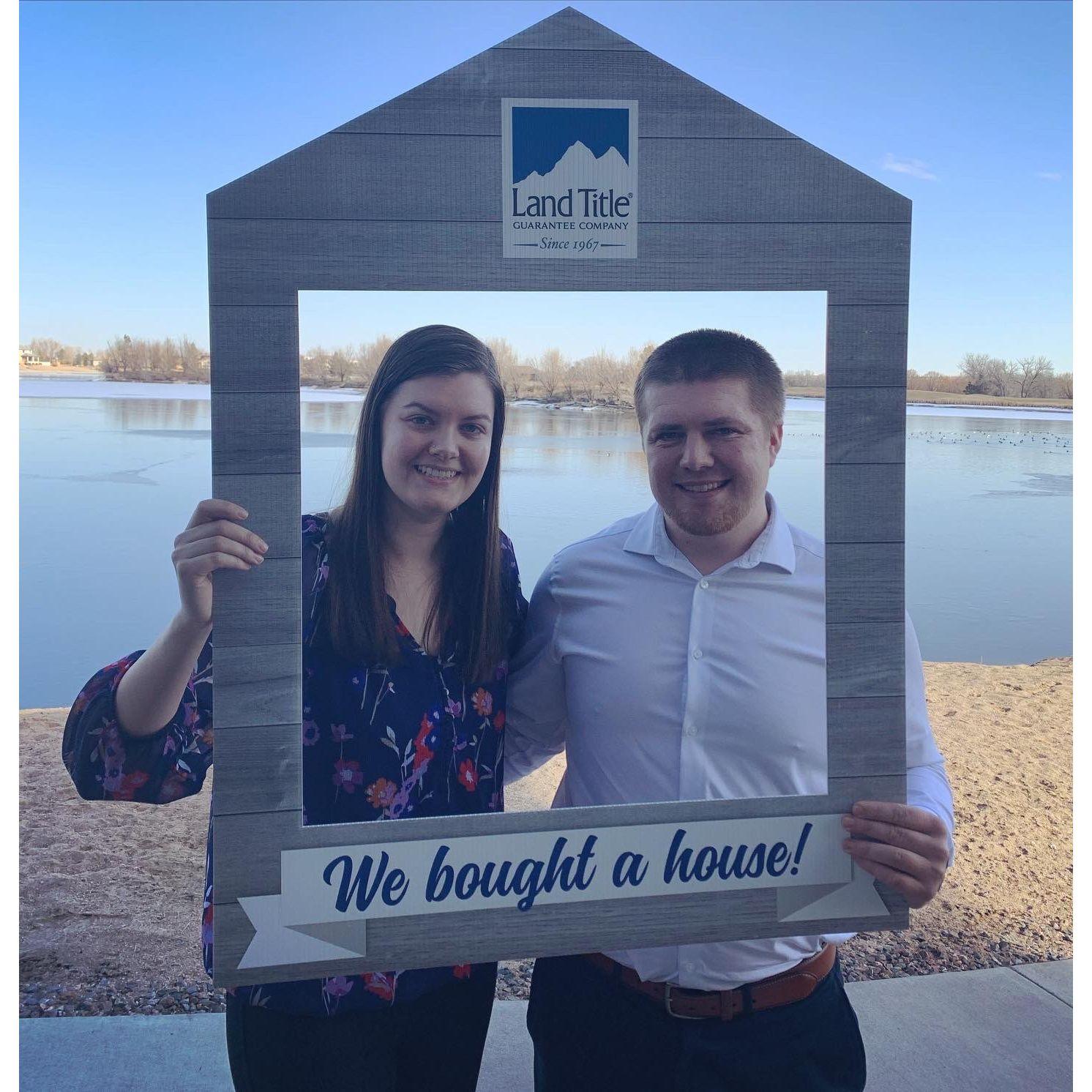 We bought our first house!!