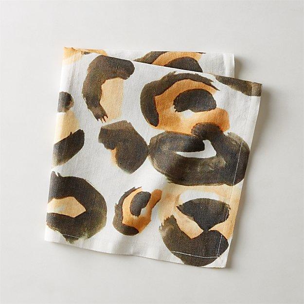 Cheetah Print Napkin