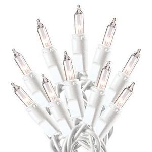 100Lt Clear Mini String Lights-White Wire - Room Essentials™