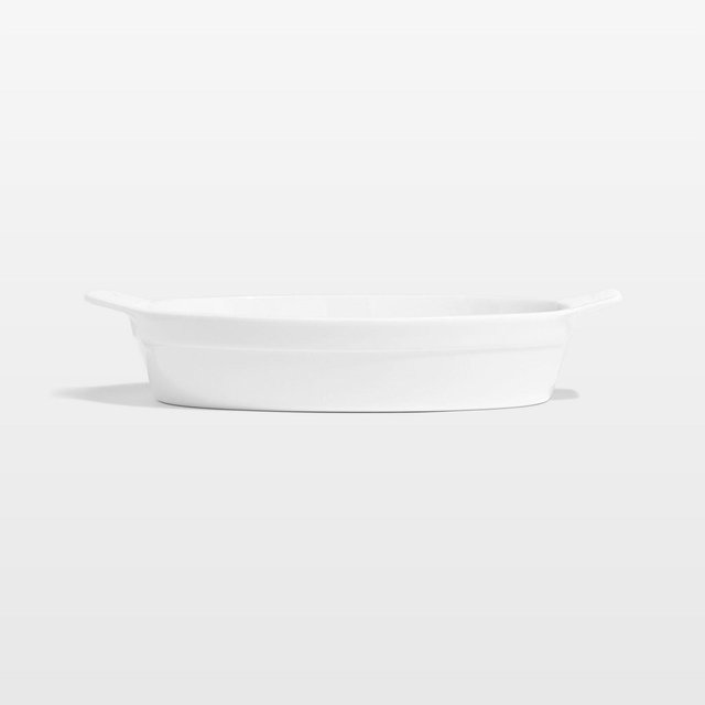 Made In Porcelain Oval Gratin Dish
