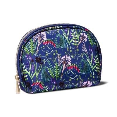 Sonia Kashuk™ Round Top Impressionist Ditsy Makeup Bag - Blue Floral