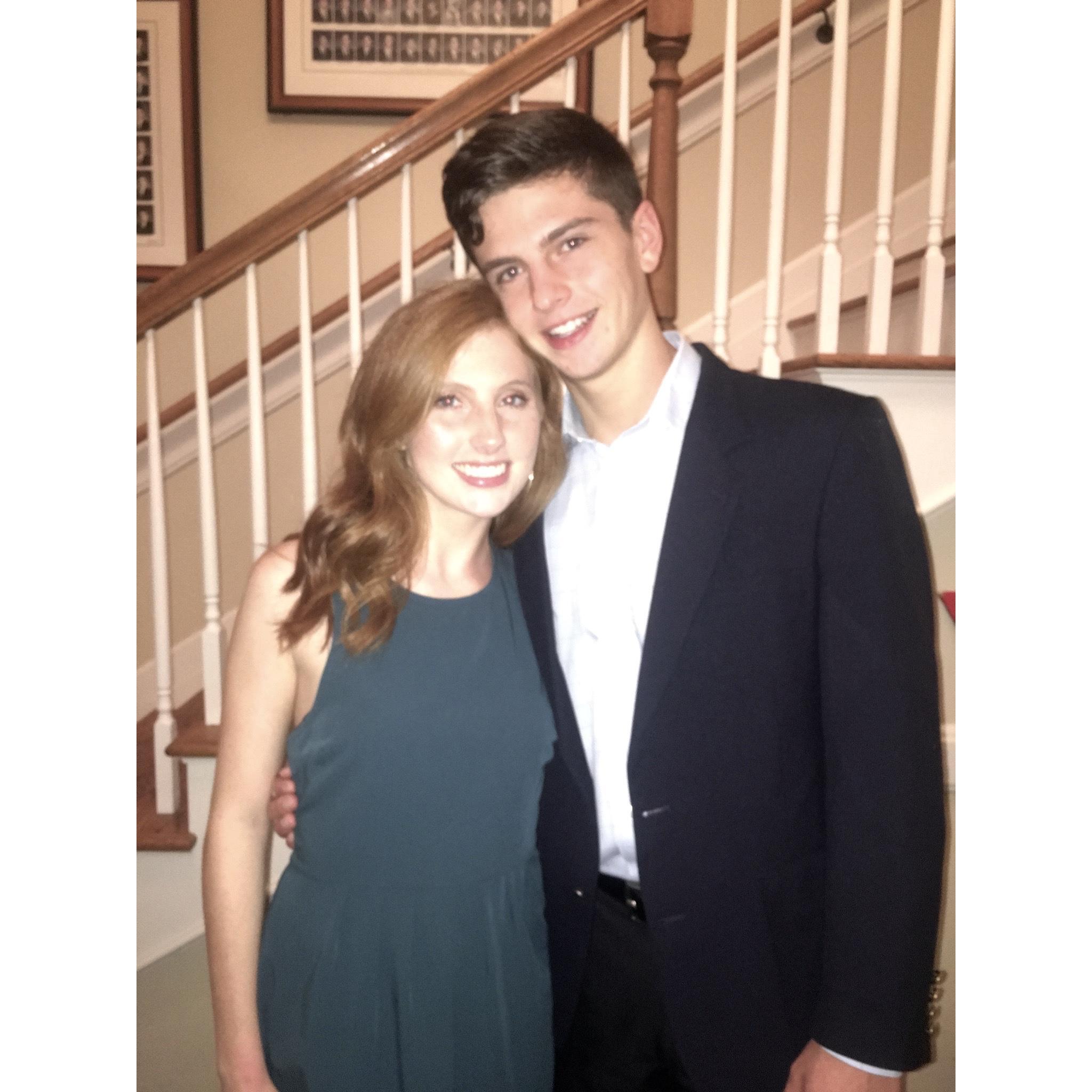 also before we even started dating... he asked me to be his date for a Sigma Chi alumni dinner