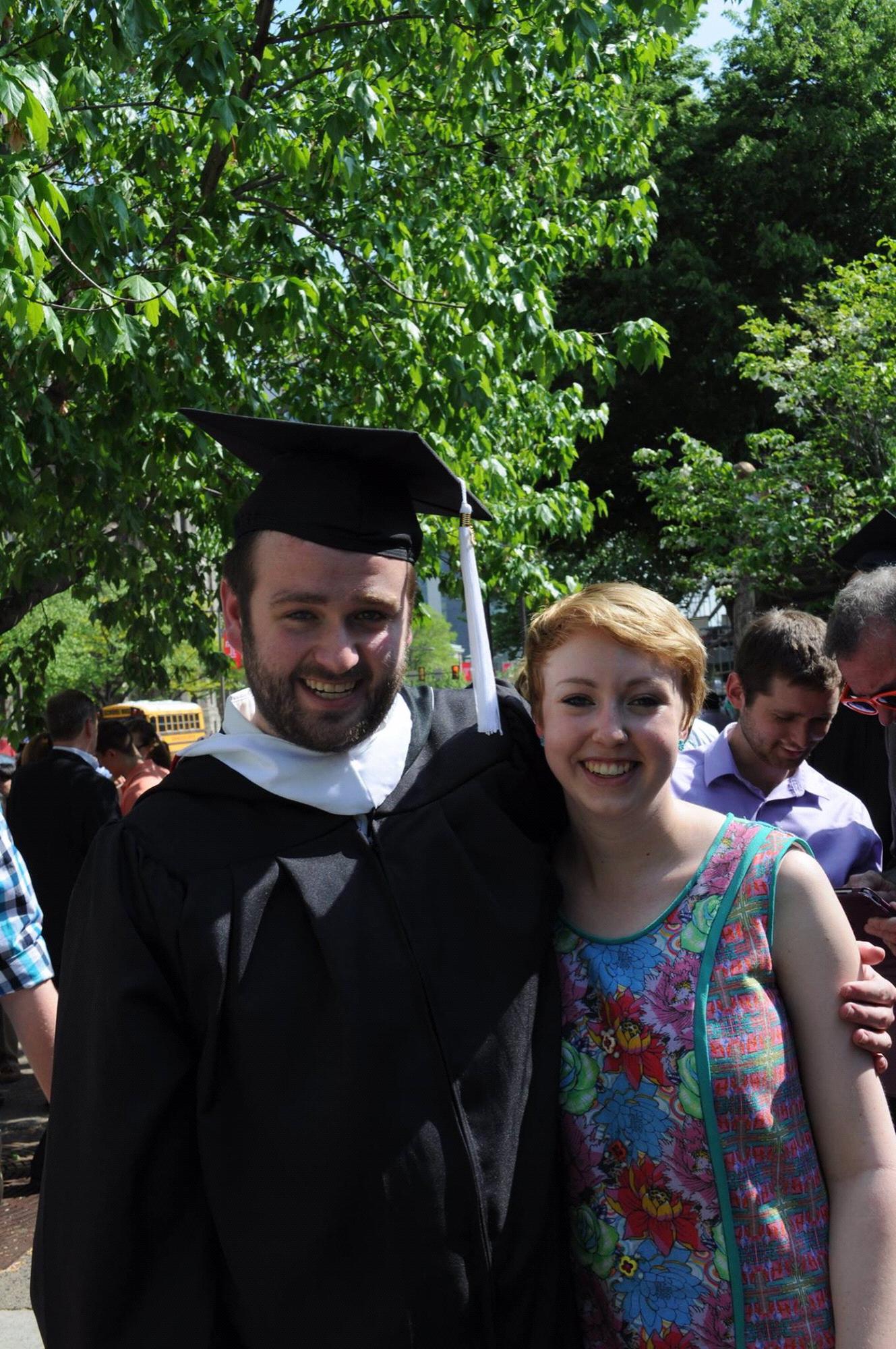 Temple University graduation, May 2015