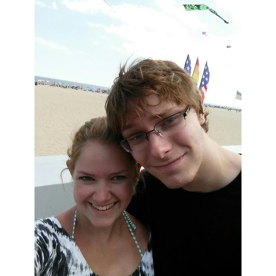 One of our first pictures together - summer 2015