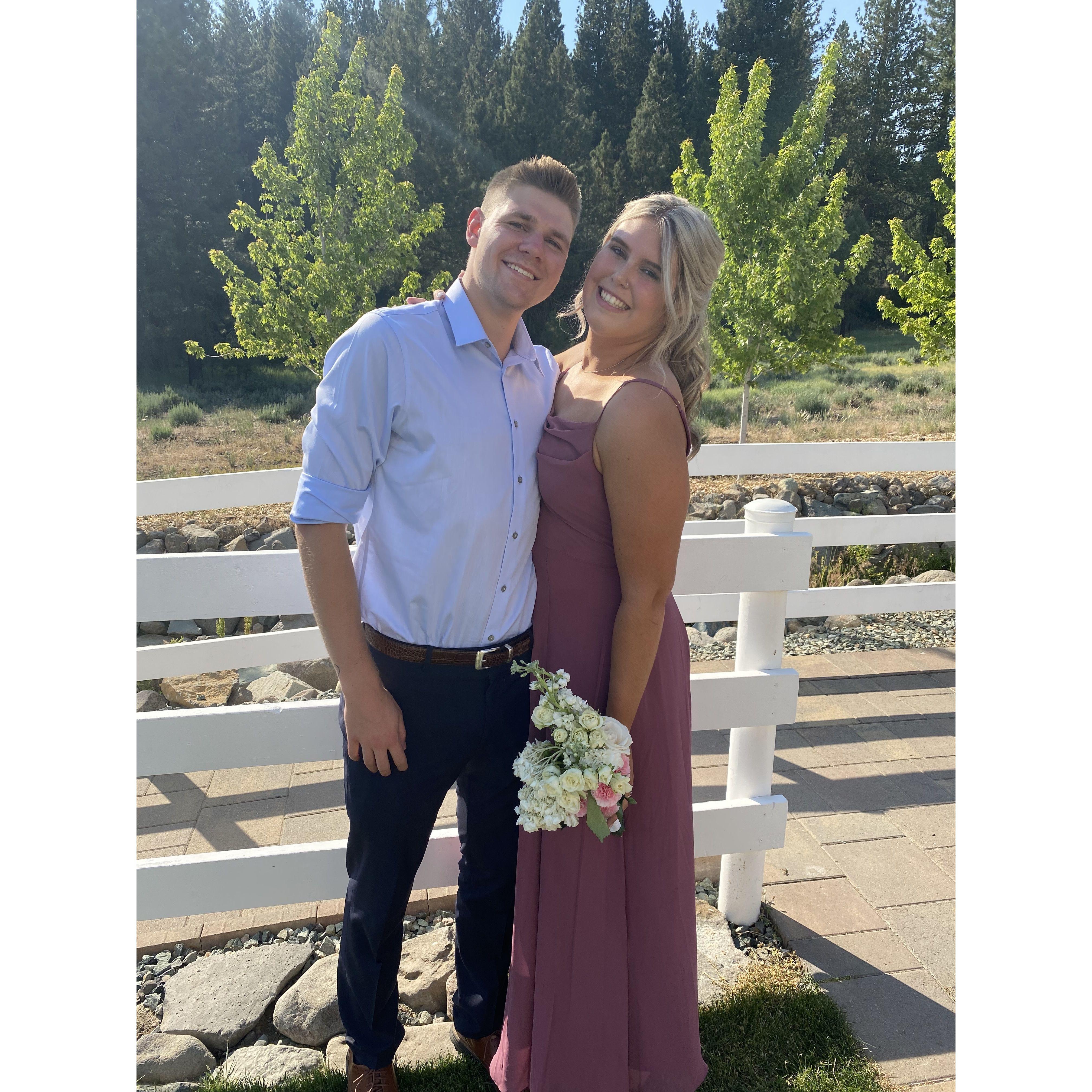 1st Wedding Together - Faith & Ben June 19th, 2021 - Reno, NV