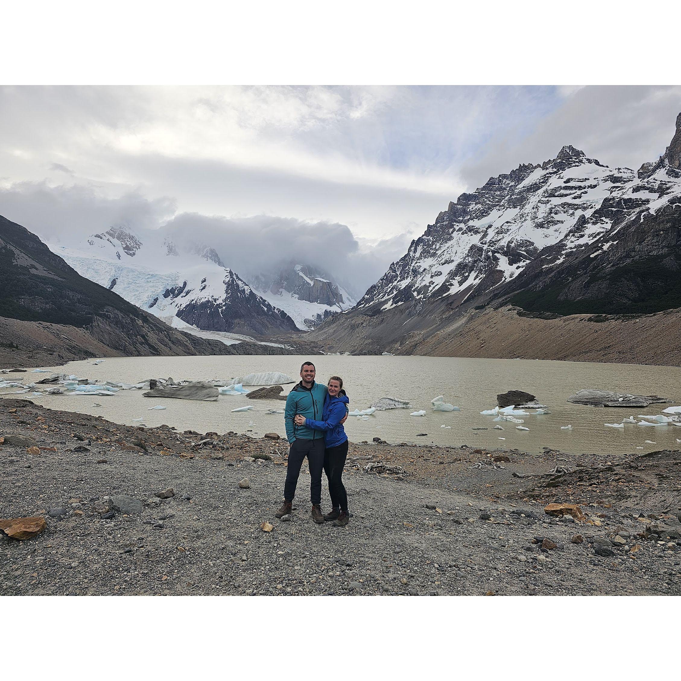 Icebergs ahead! El Chalten, Argentina. December 2023
