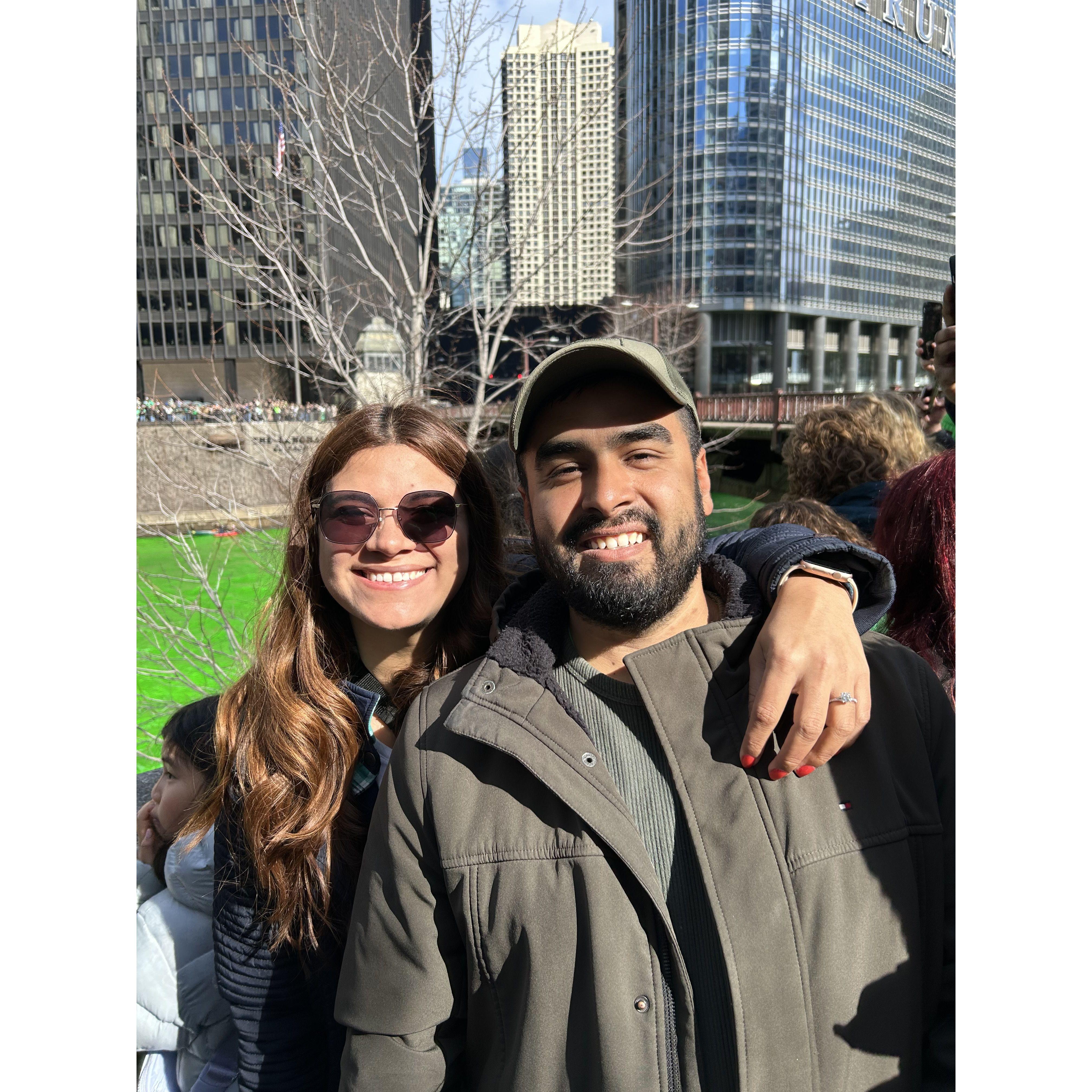 Chicago River Dye 2024